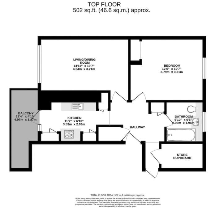 Floor 1 Bedroom With Views Over Apartment