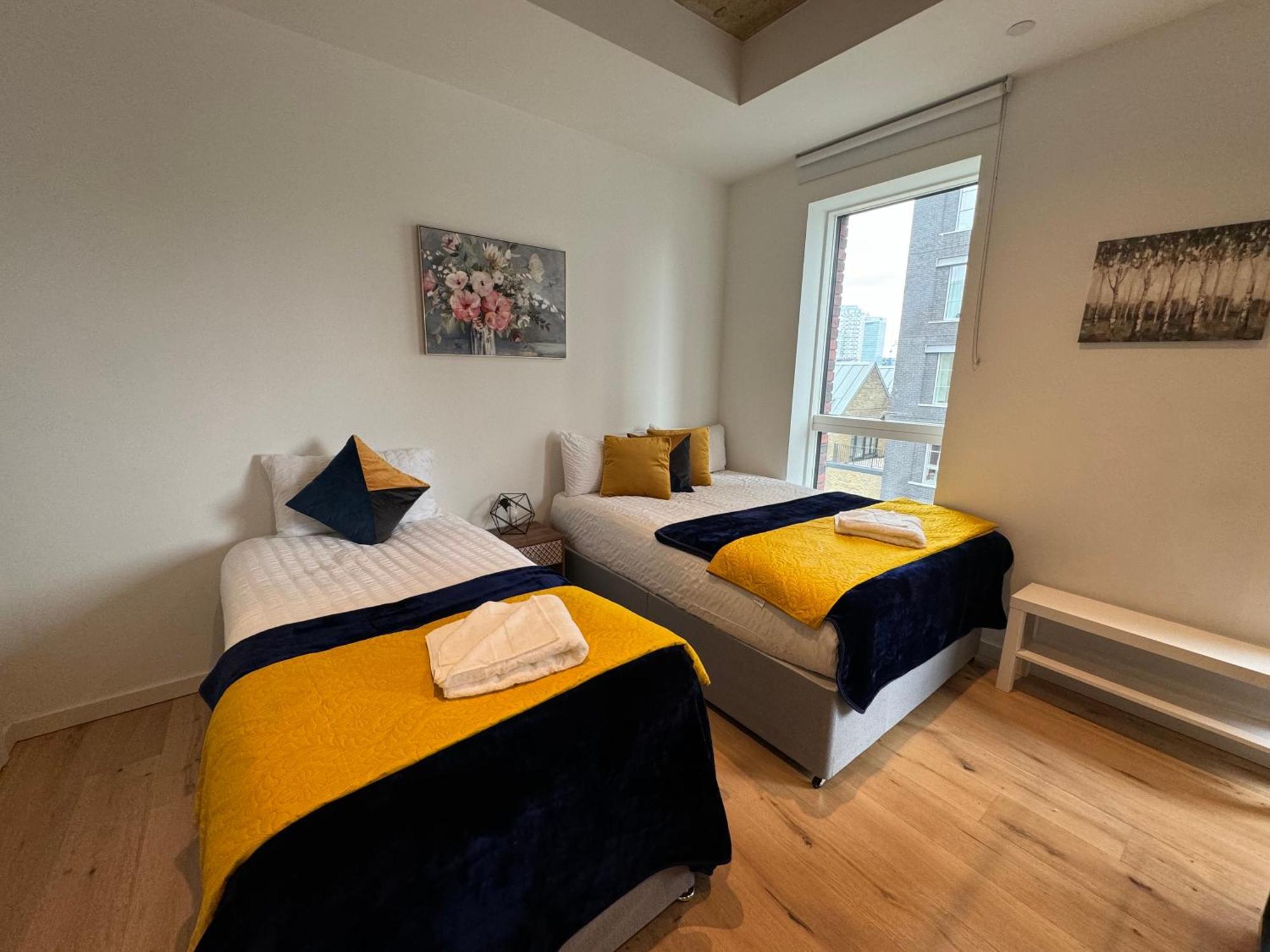 Luxury Flat With Balcony, River View, O2 Arena, Excel, Canary Wharf, Station Apartamento *