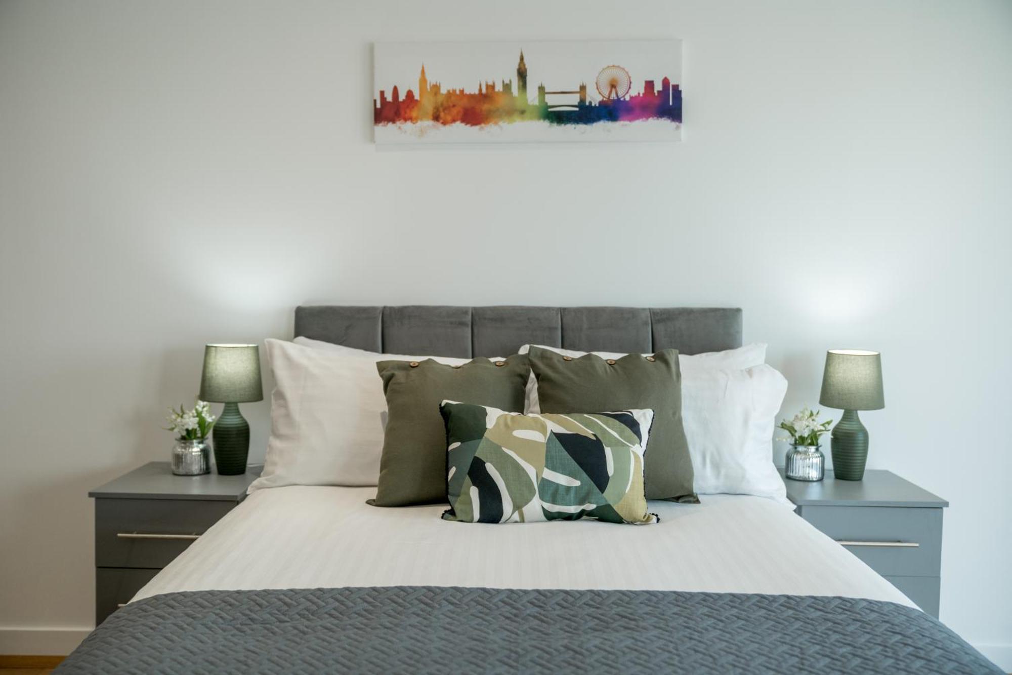 Skyvillion - River Thames Floor By Woolwich Ferry, Mins To Excel, O2 Arena , Airport With Parking Apartamento Londres