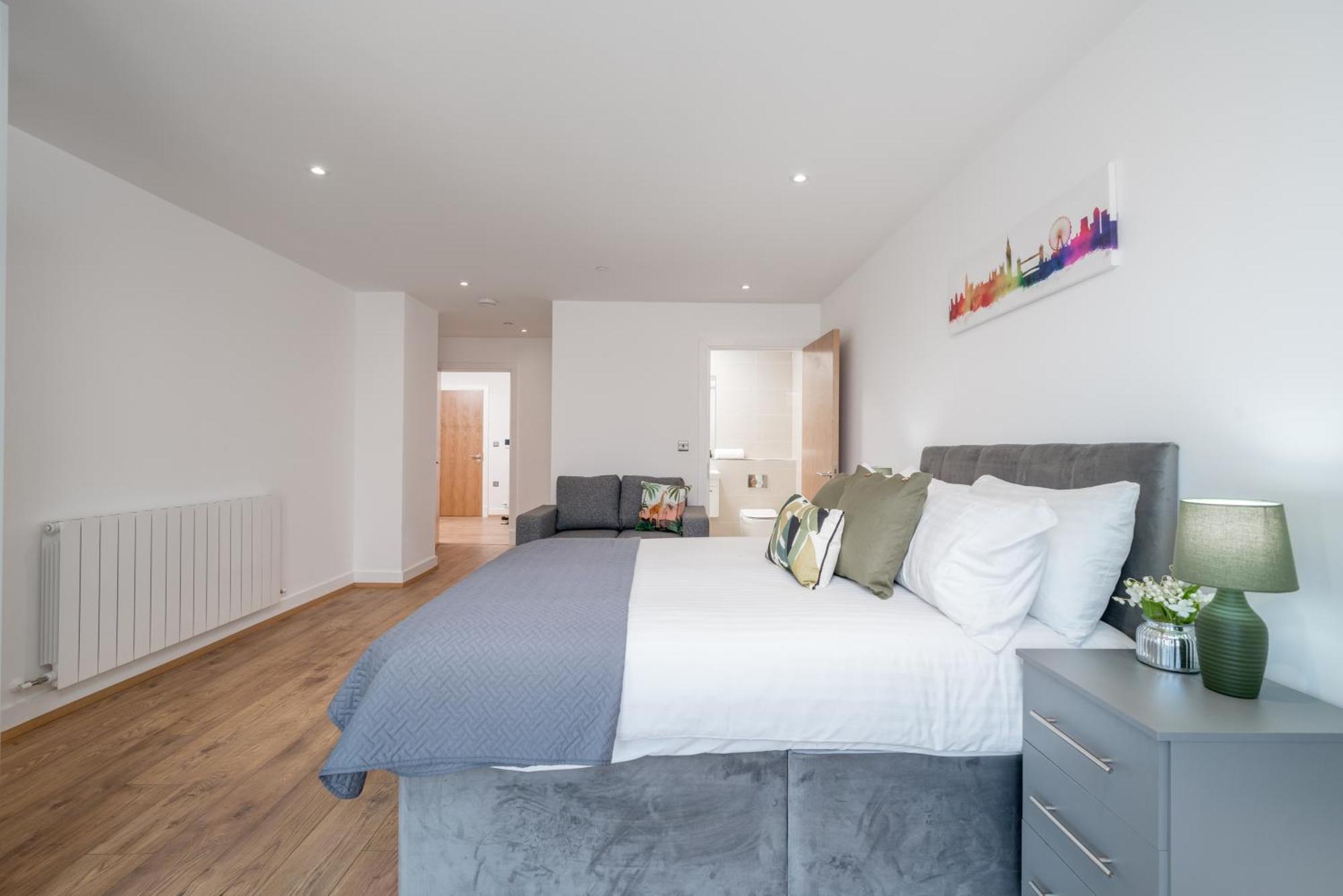 Skyvillion - River Thames Floor By Woolwich Ferry, Mins To Excel, O2 Arena , Airport With Parking Londres
