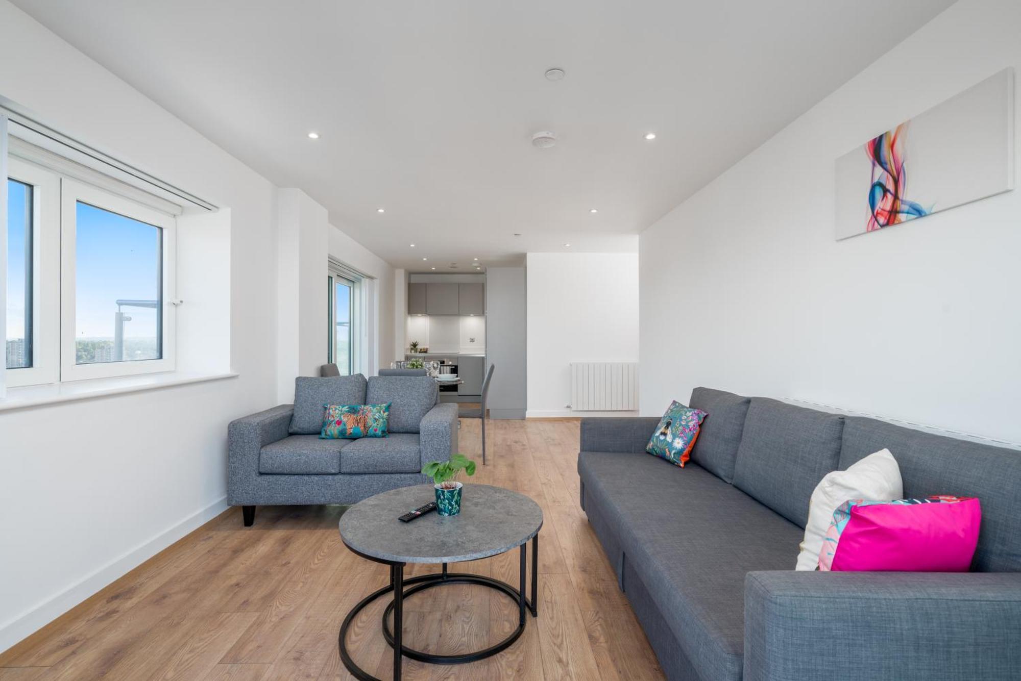 Skyvillion - River Thames Floor By Woolwich Ferry, Mins To Excel, O2 Arena , Airport With Parking * Londres