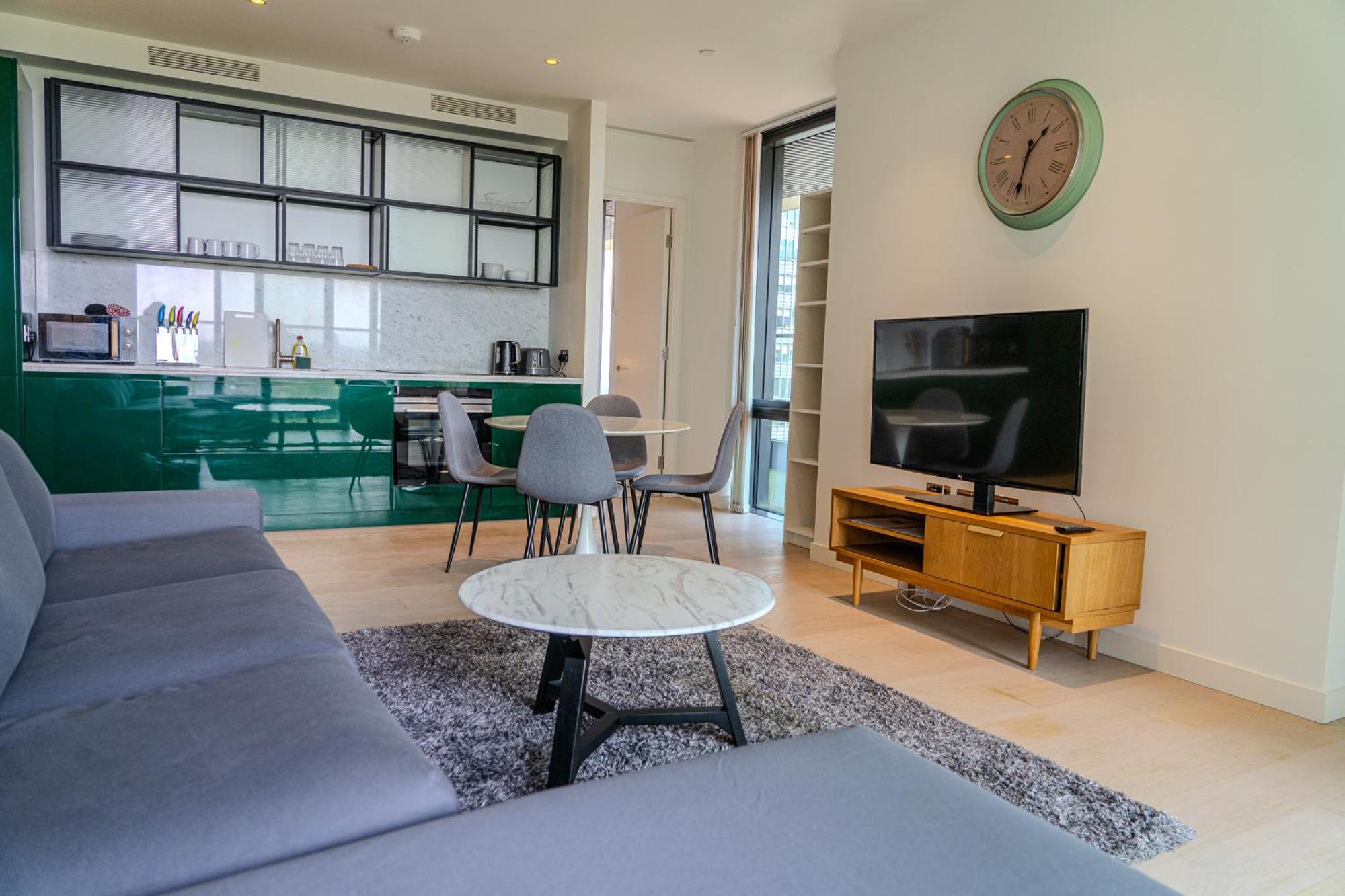 Luxury Balcony Apartment, Canary Wharf Appartement Londres