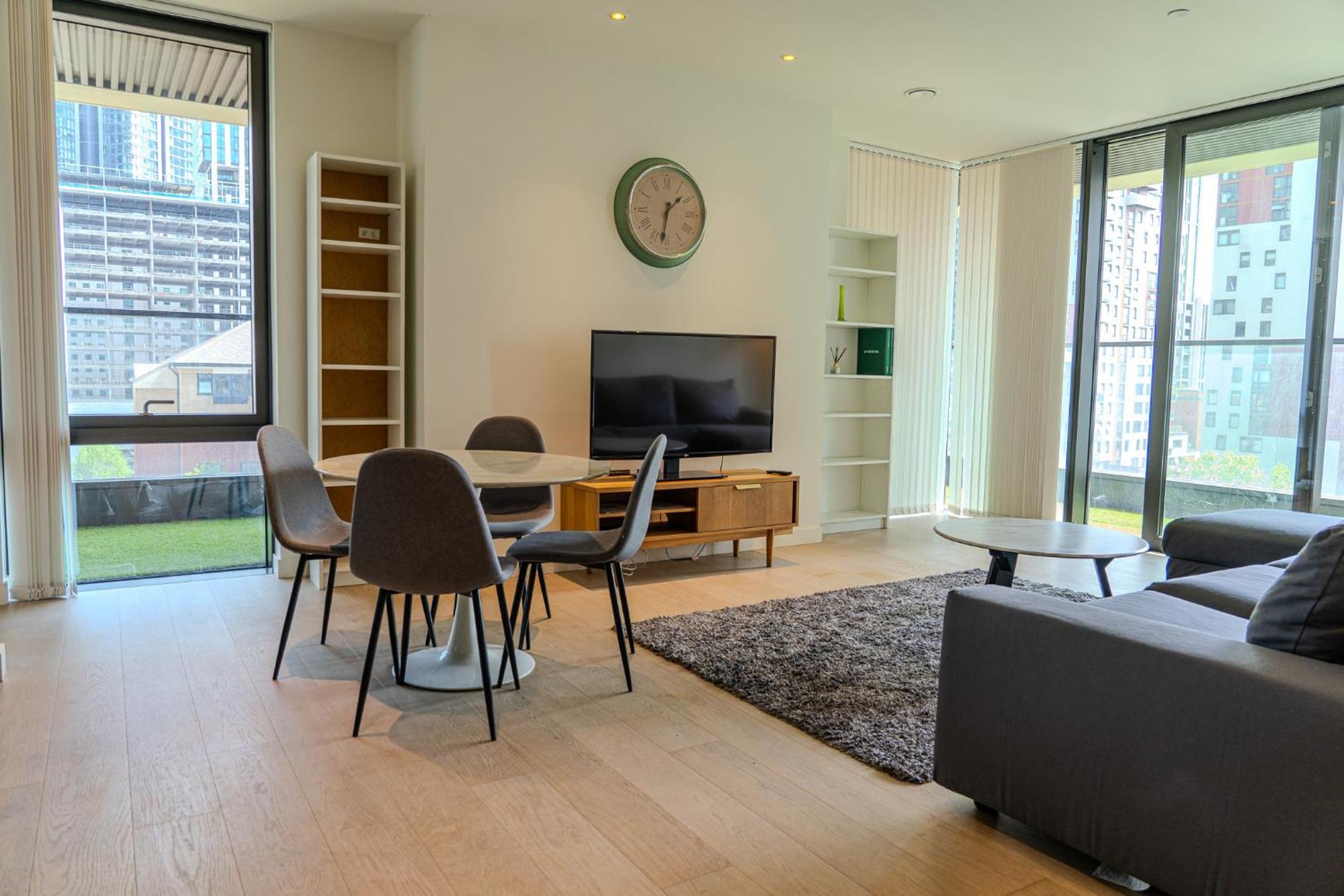 Luxury Balcony Apartment, Canary Wharf Londres