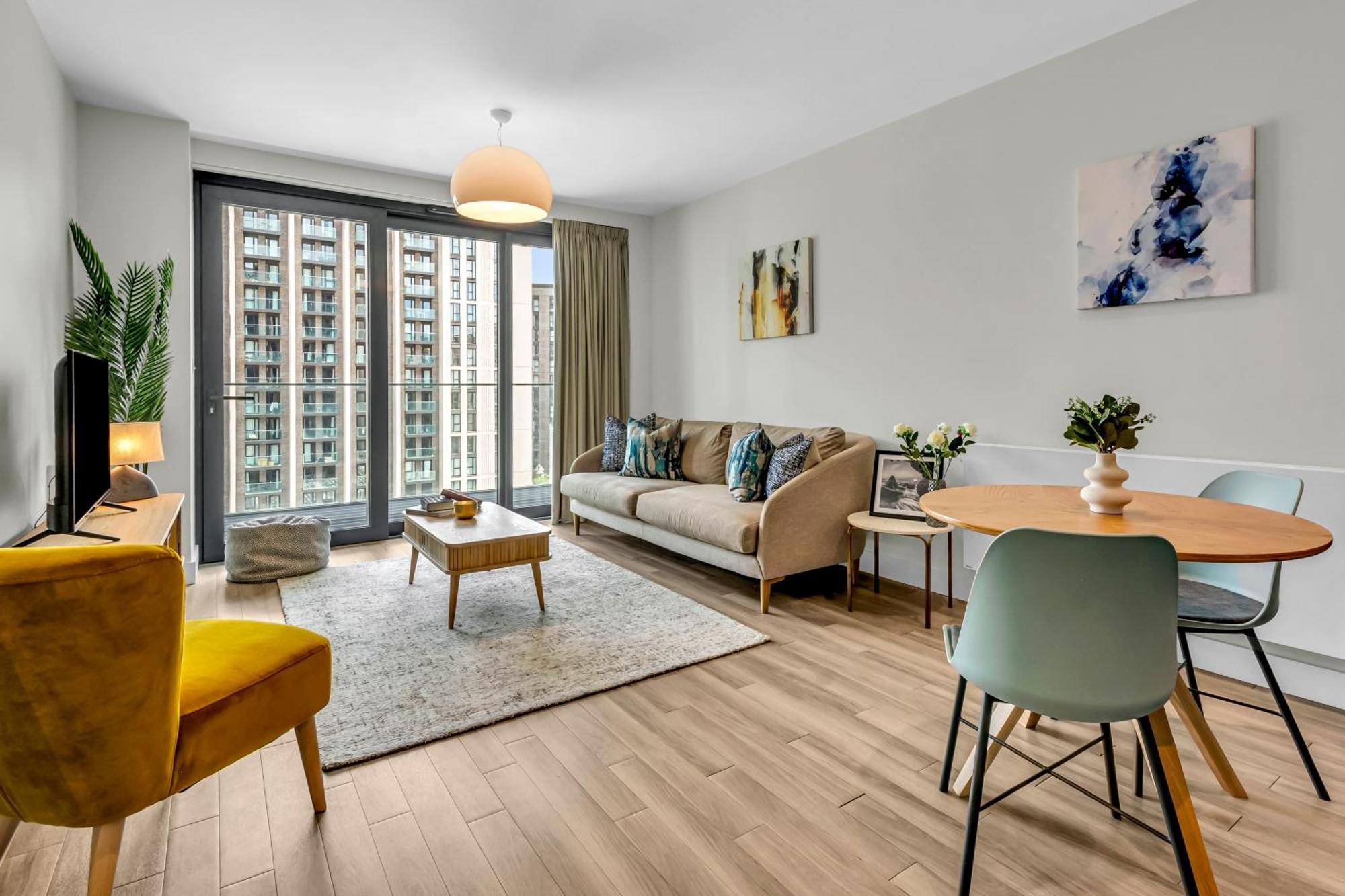 Apartment Mysquare State-of-the-art 1 Bedroom Near Wembley Park