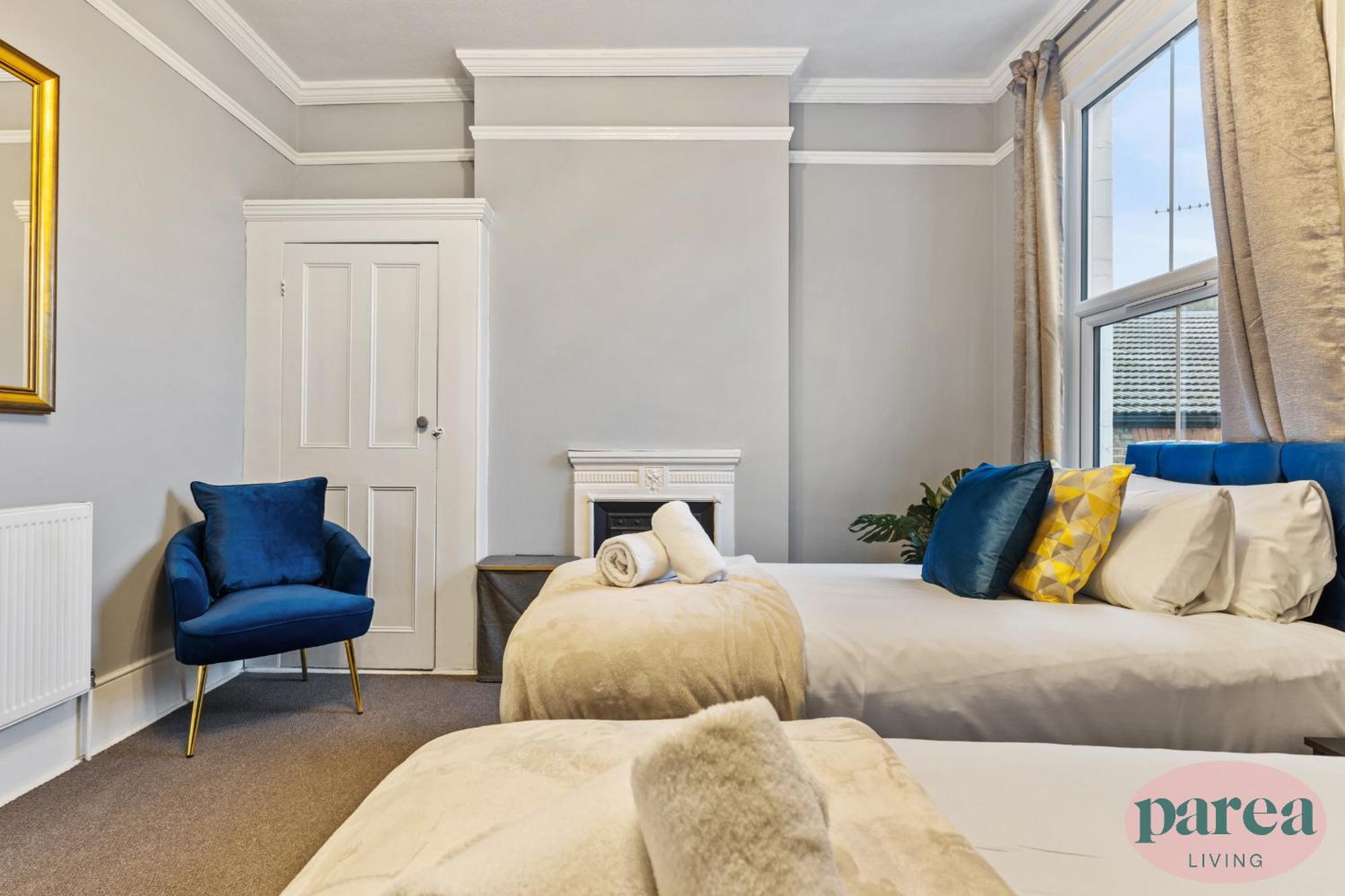 Parea Living - Leytonstone, 2-bedroom Serviced Apartment, Free Parking, Remote Working Apartamento *