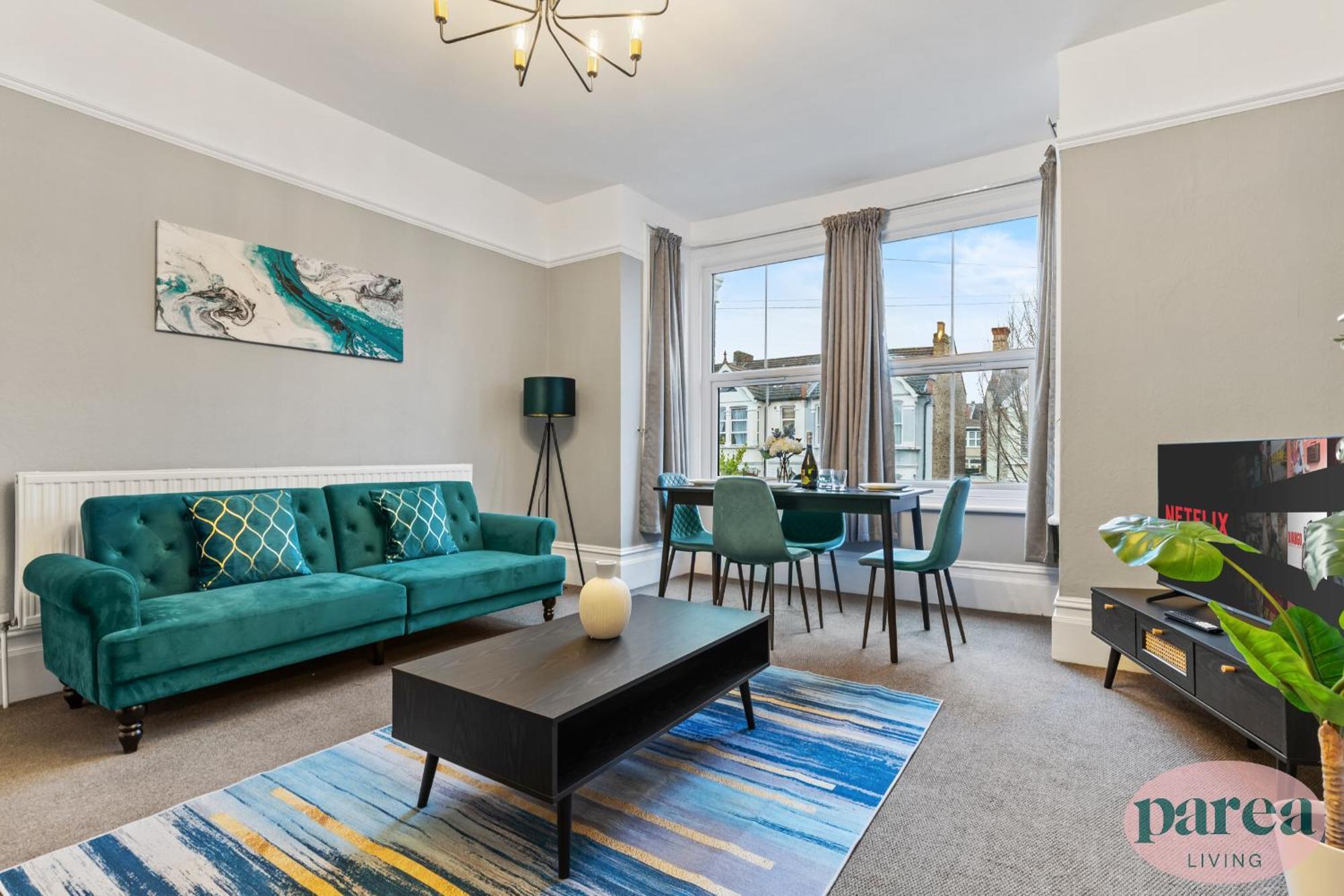 Apartamento Parea Living - Leytonstone, 2-bedroom Serviced Apartment, Free Parking, Remote Working *