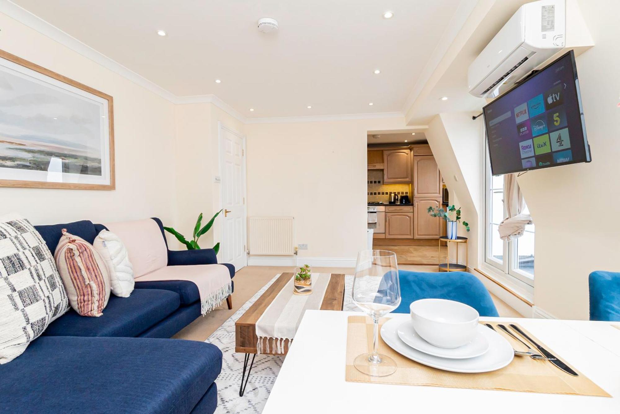 Appartement Battersea 2-bedroom Top-floor With Cozy Balcony Londres