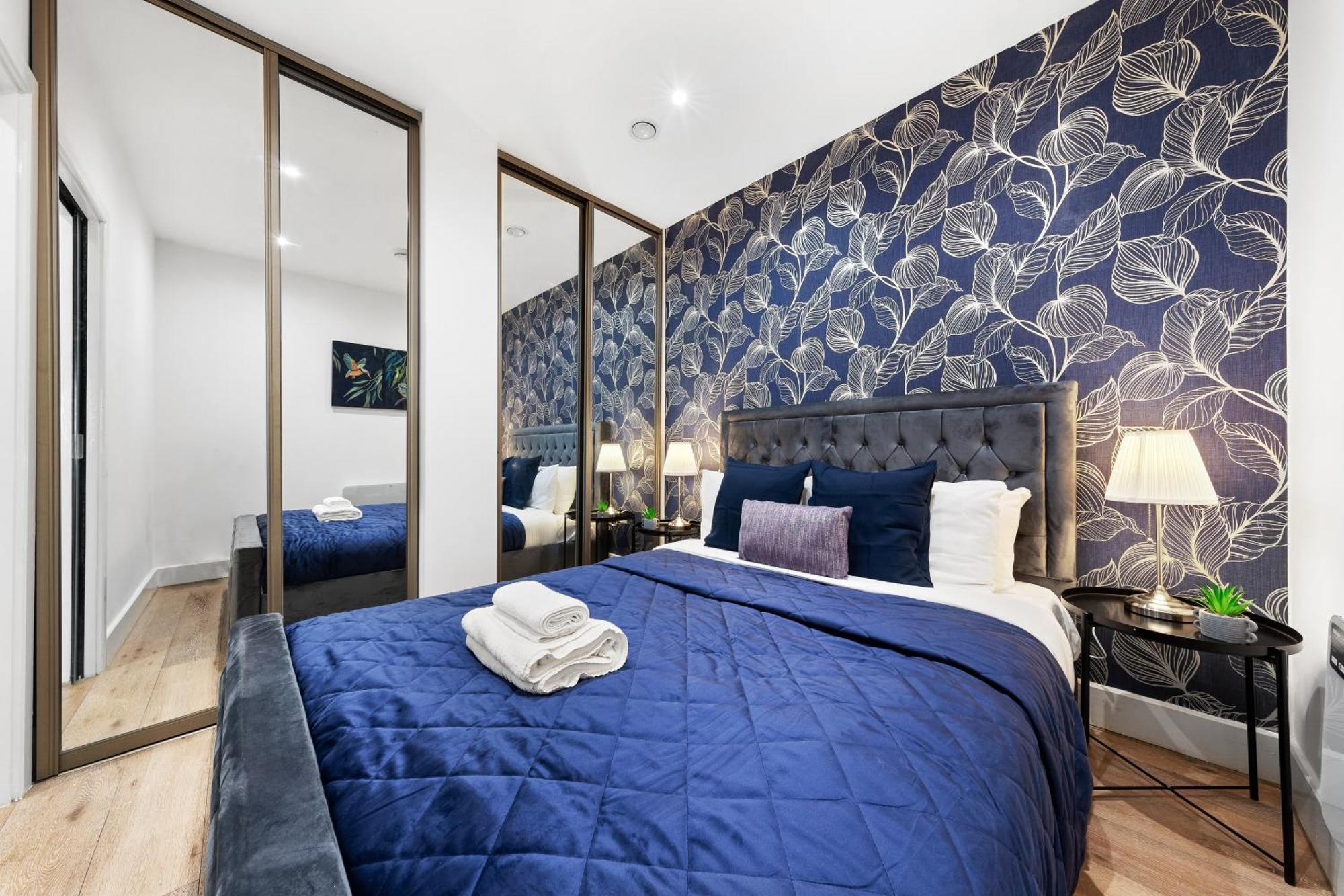 Modern One Bedroom Flat - Sleeps 5 -near Heathrow - Ub3 Apartamento