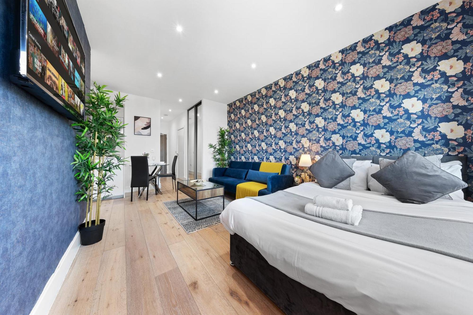 Apartamento Modern One Bedroom Flat - Sleeps 5 -near Heathrow - Ub3 Londres