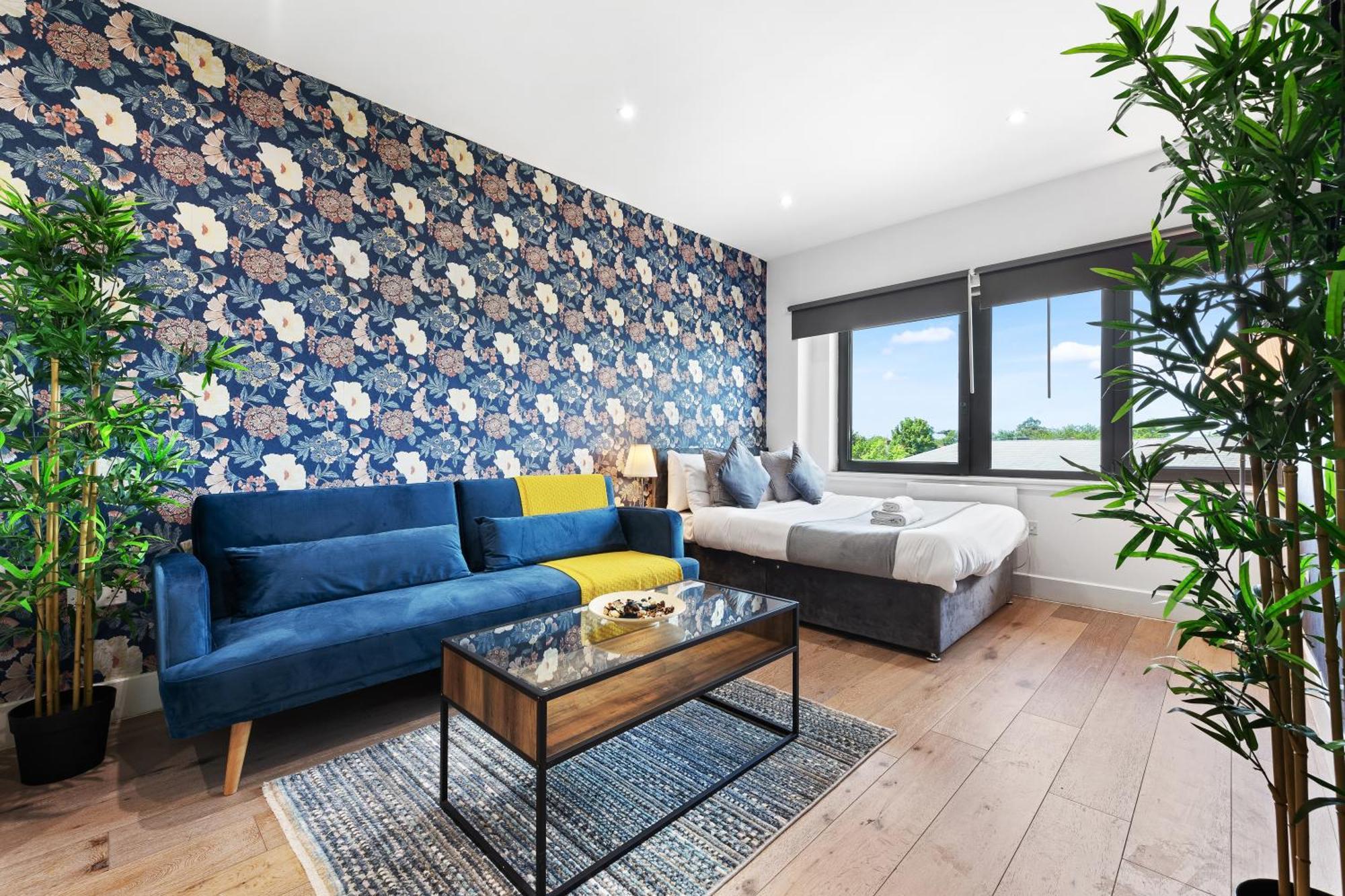 Apartamento Modern One Bedroom Flat - Sleeps 5 -near Heathrow - Ub3 *