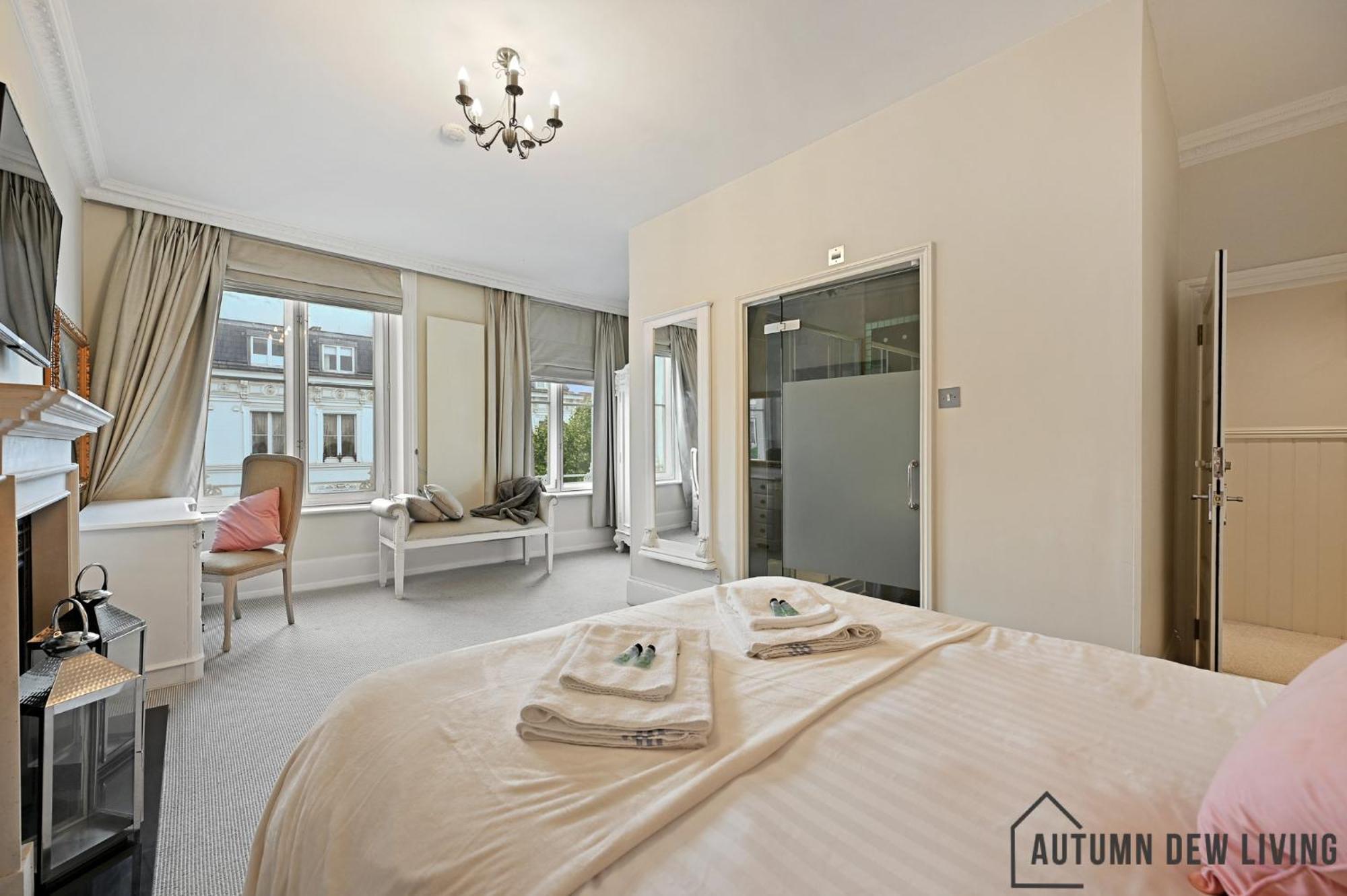 Apartamento Beautiful 2 King Size Beds 2 Bath- Sleeps 5 In Earls Court