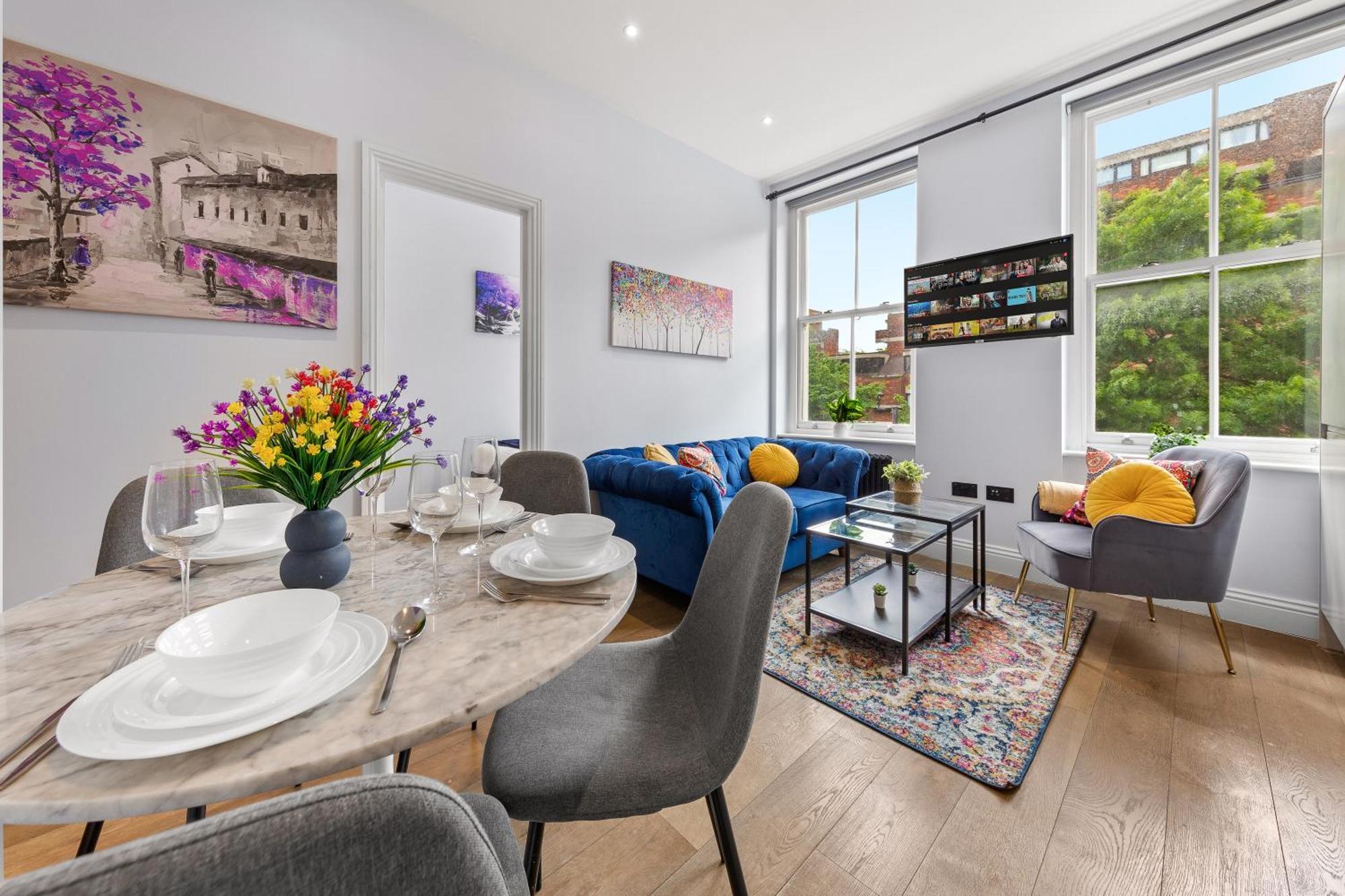 Apartment Westminster 2 Bedroom With Ac Sleeps 5 *