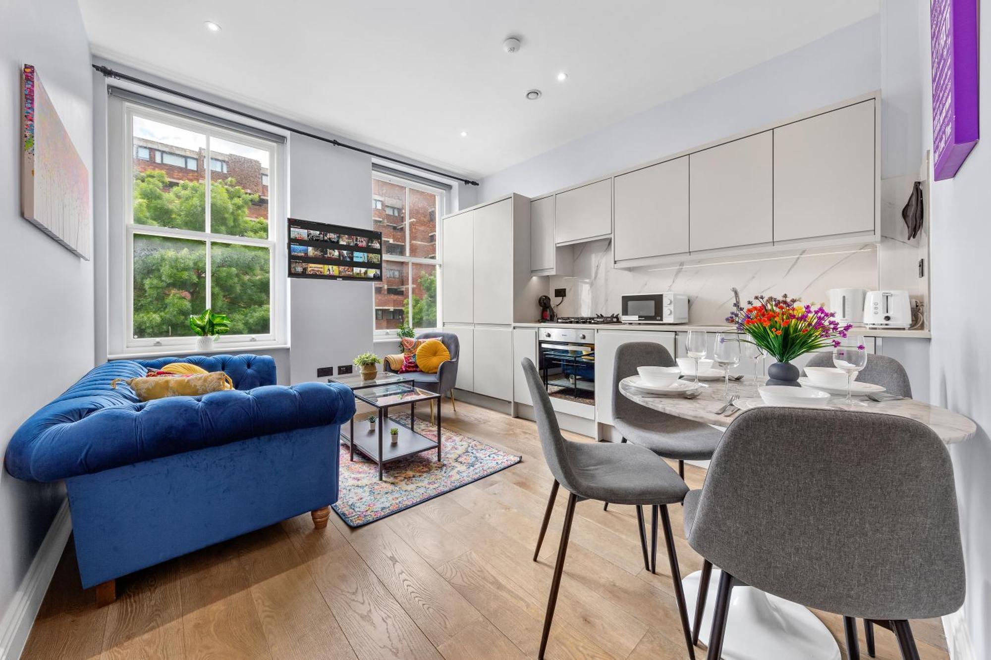 Apartment Westminster 2 Bedroom With Ac Sleeps 5 *
