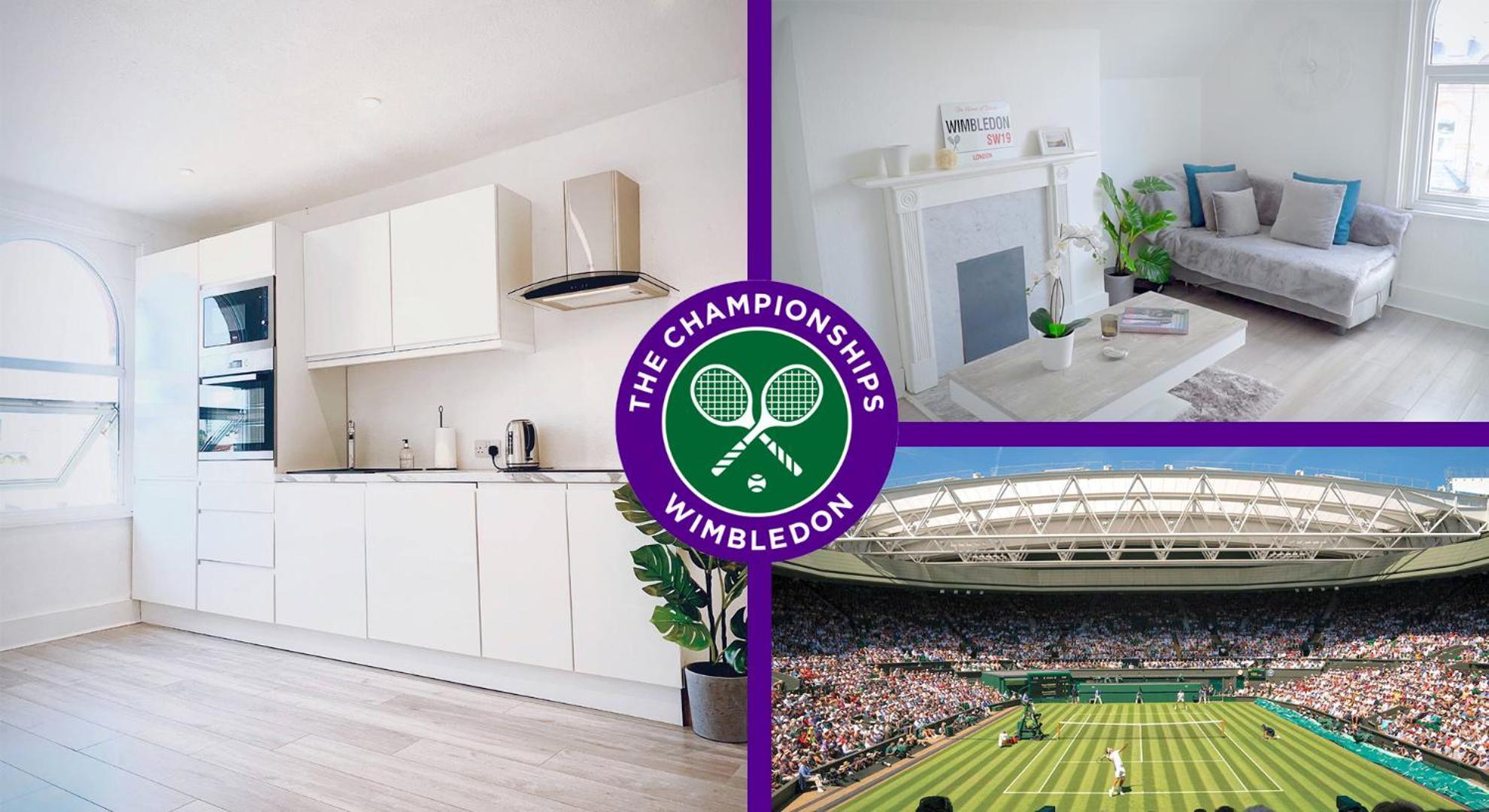 Beautiful 2 Bedroom Wimbledon, 2 Min Walk To Wimbledon Station Appartement *