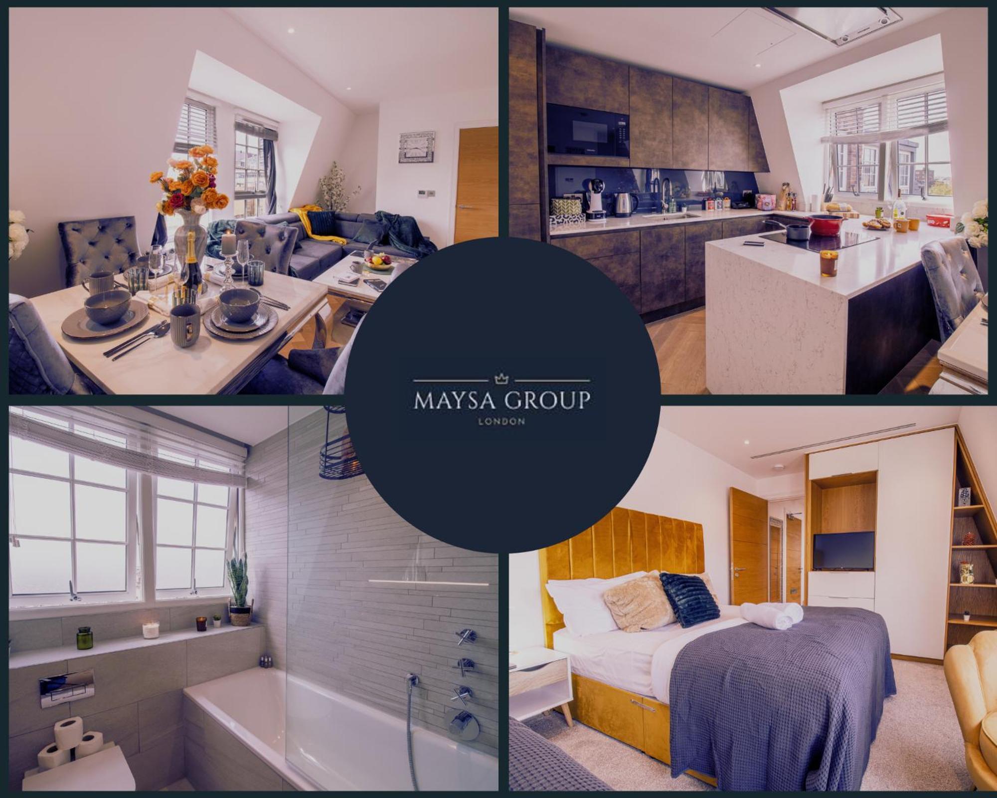 Luxurious 1-bedroom Penthouse In Marble Arch 71 * Londres