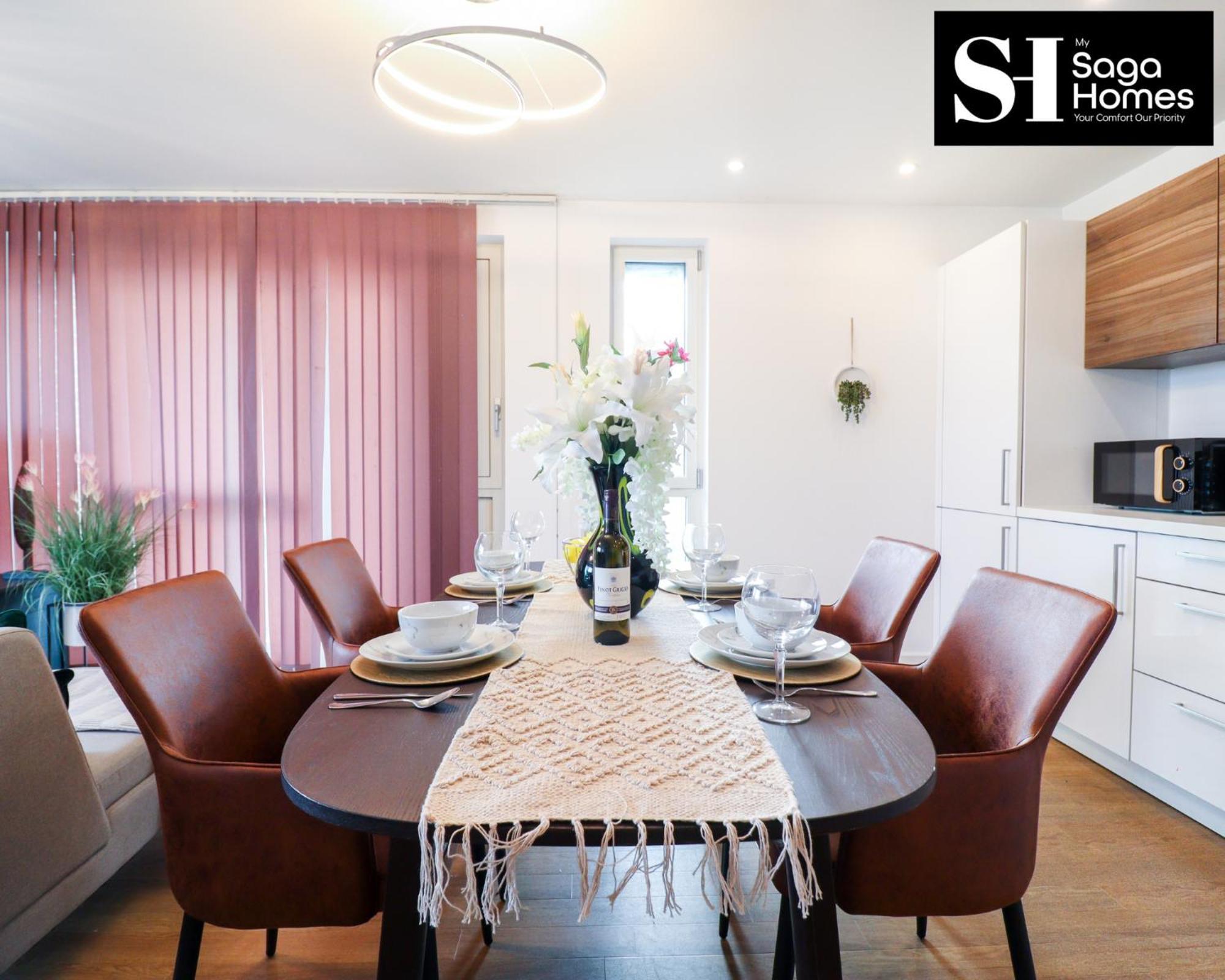 Apartment Three Bedroom At My Saga Homes Short Lets & Serviced Jefferson Plaza