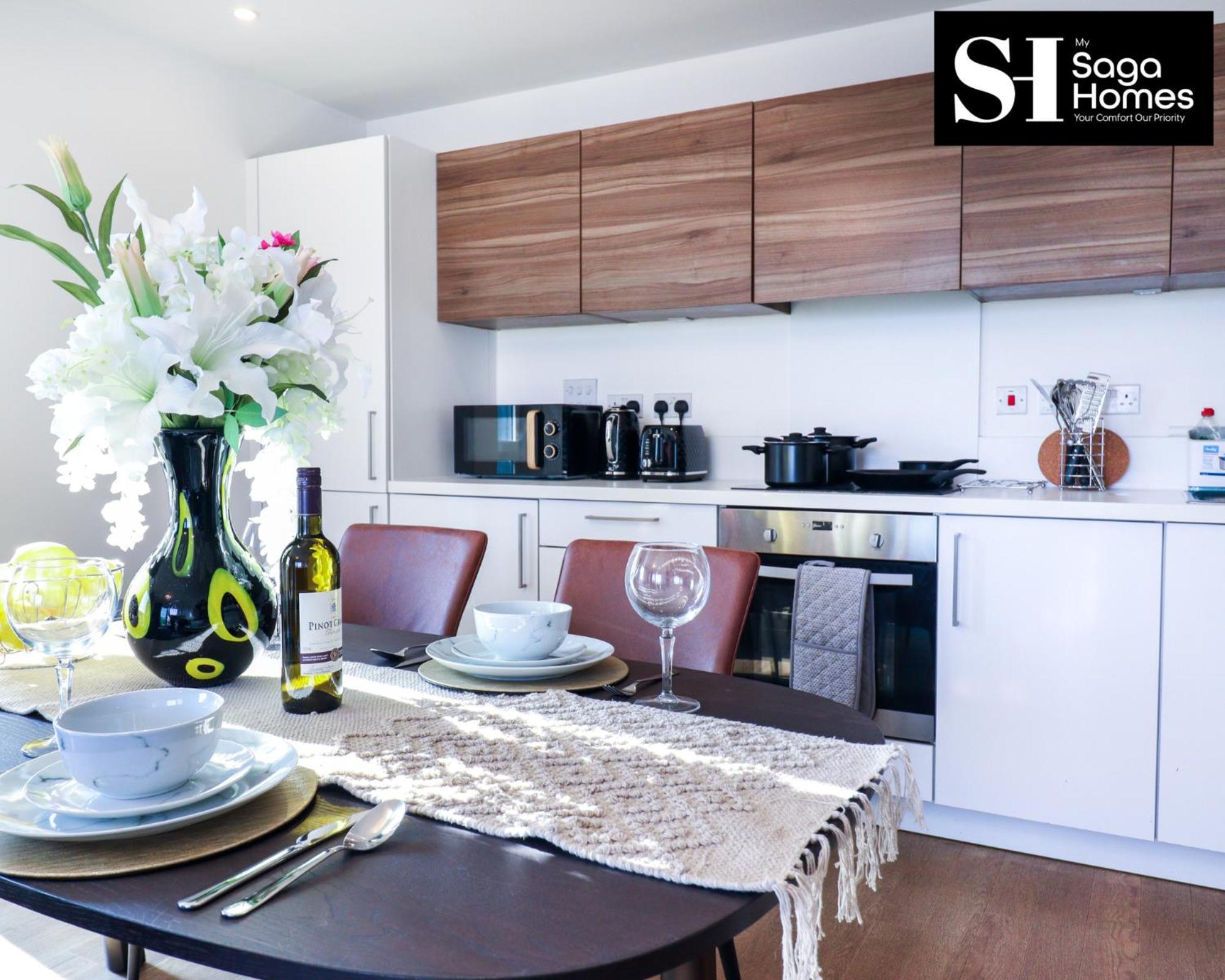 Apartment Three Bedroom At My Saga Homes Short Lets & Serviced Jefferson Plaza