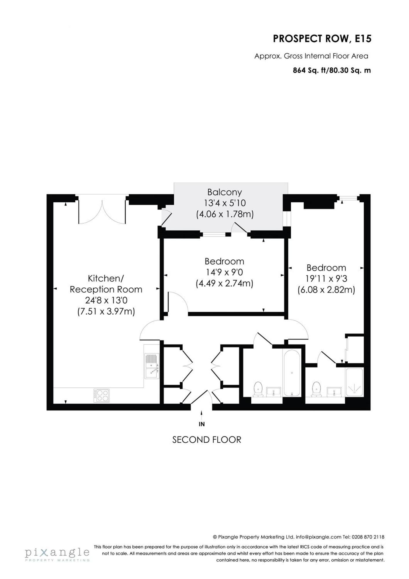 Appartement Beautiful Large 3 Bed 2 Bath Flat In Stratford