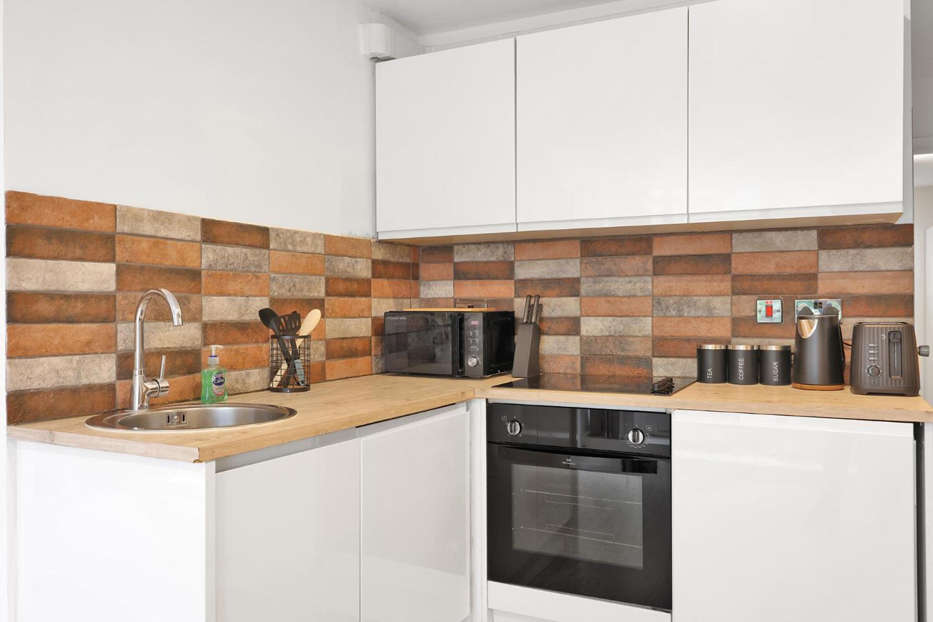 One Bedroom Short Term & Flexible Renting Hoxton With Free Wifi Appartement *