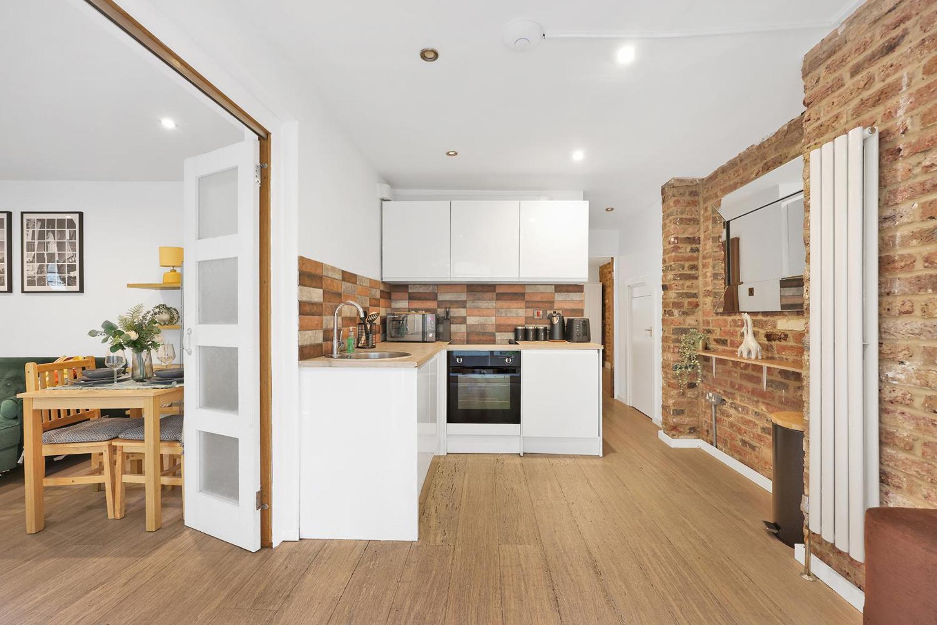 One Bedroom Short Term & Flexible Renting Hoxton With Free Wifi Appartement *