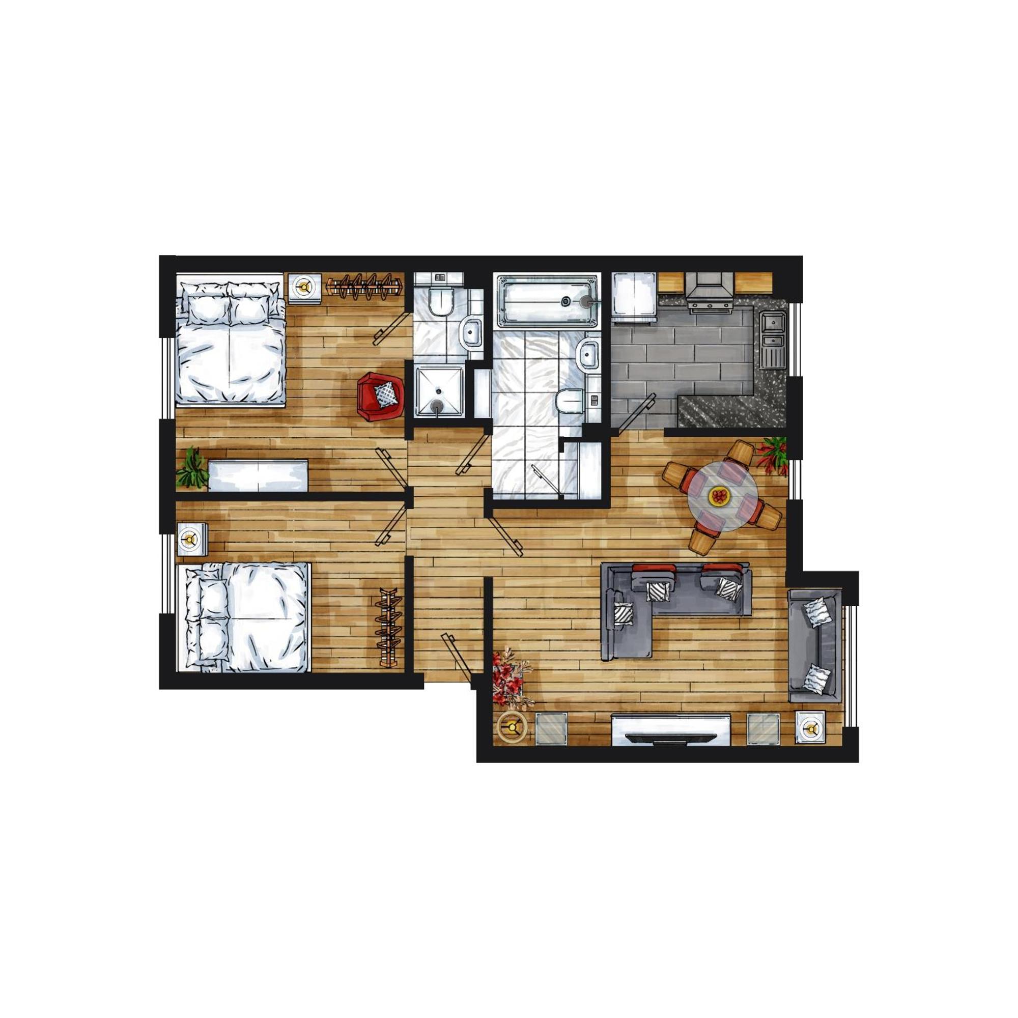 Cosy Flat In Greenwich Apartment *
