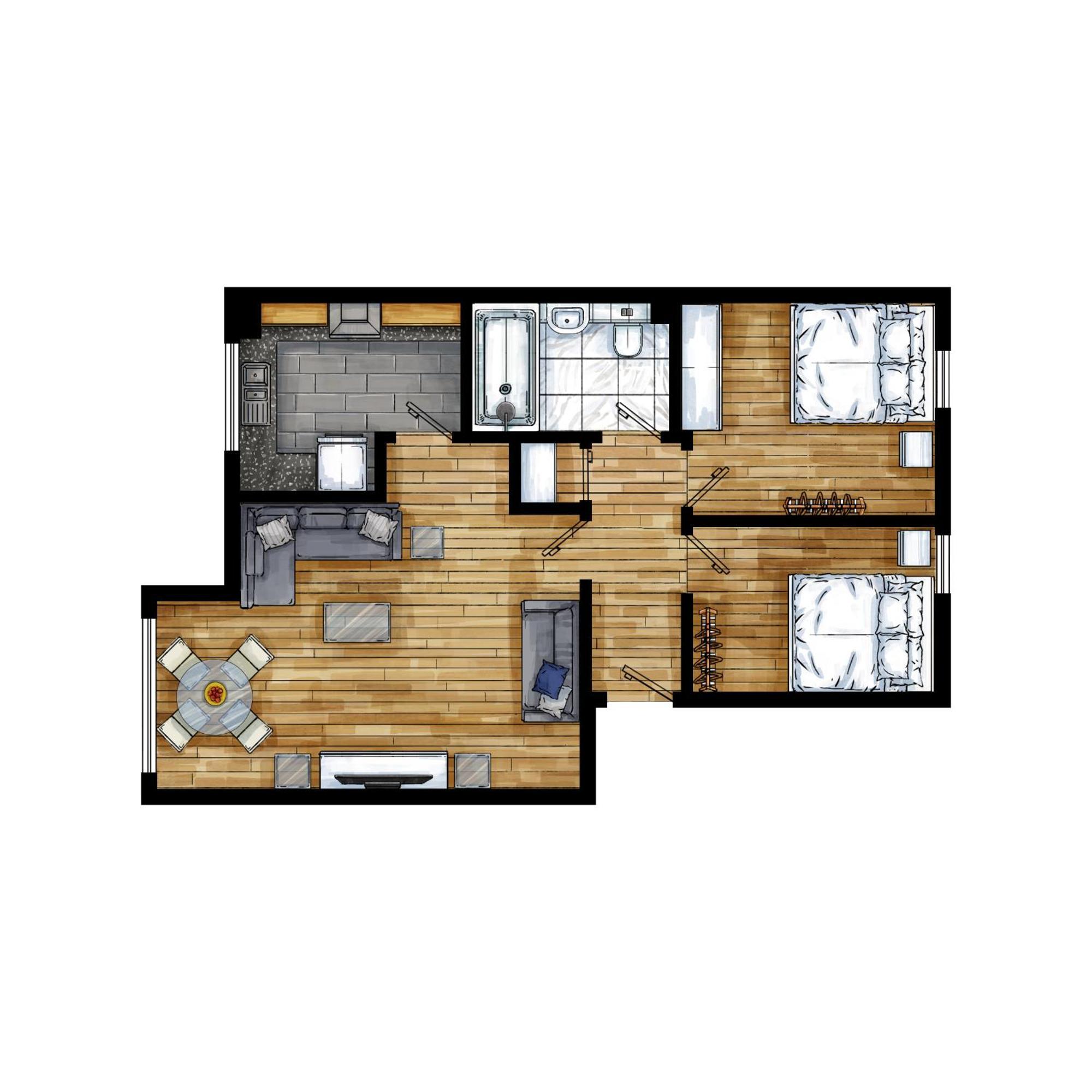 2-br Oasis In Woolwich * Londres