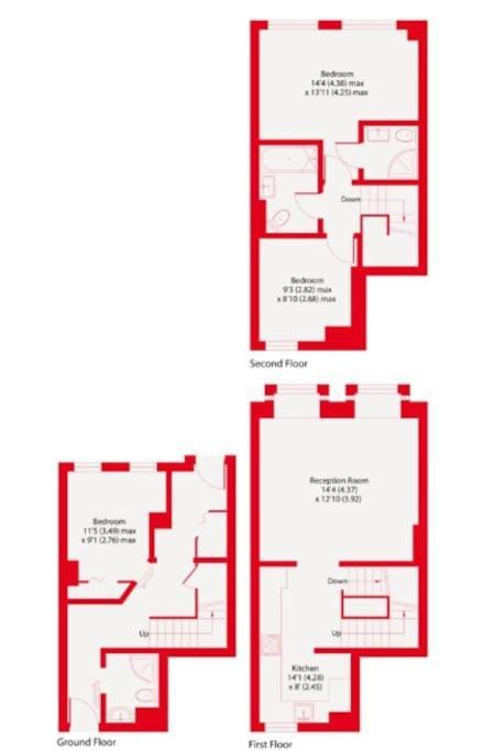 Modern 3 Bedroom, 3 Bathroom, Parking, River View Apartamento *