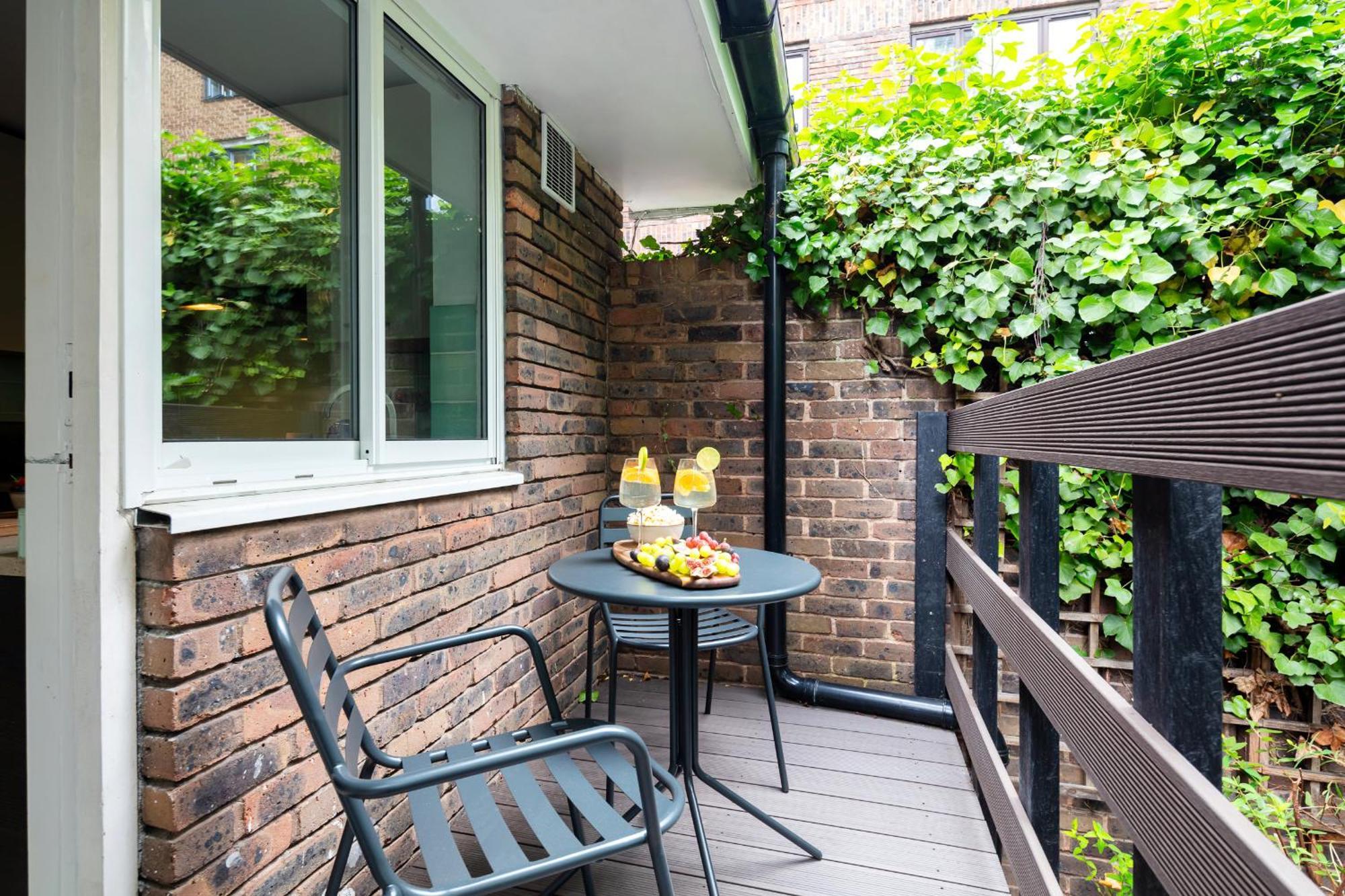 Rare 4beds Townhouse In Kensington With Patio Сasa de vacaciones Londres