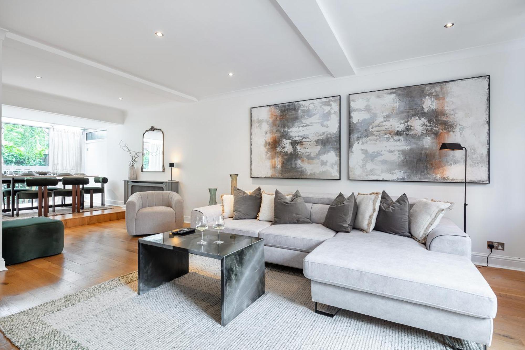 Сasa de vacaciones Rare 4beds Townhouse In Kensington With Patio Londres