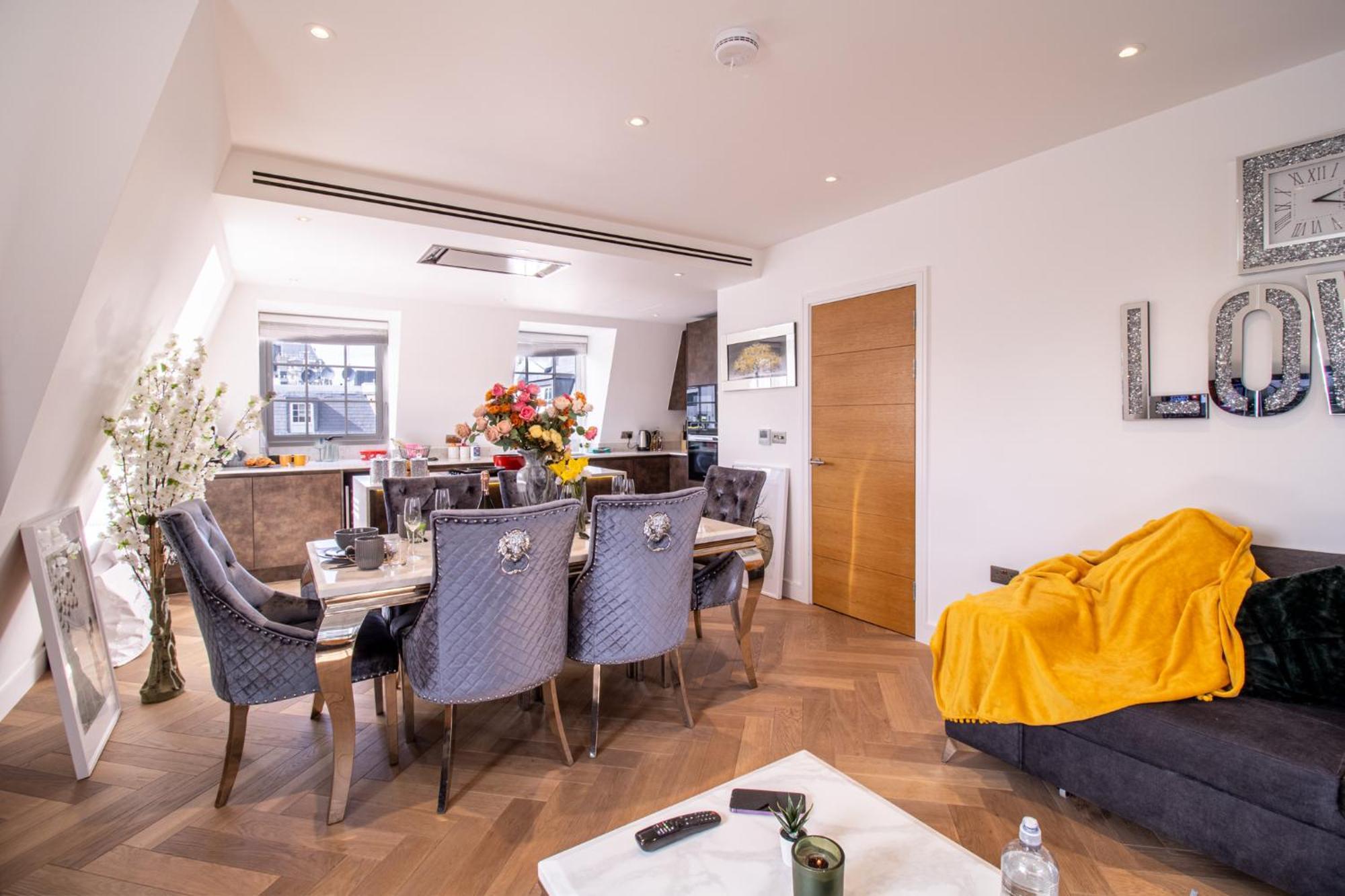 Elegant 3-bedroom Penthouse In Marble Arch 70 * Londres