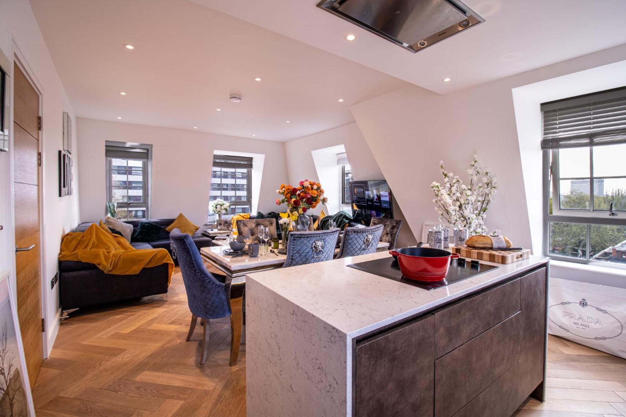 Apartamento Elegant 3-bedroom Penthouse In Marble Arch 70 *