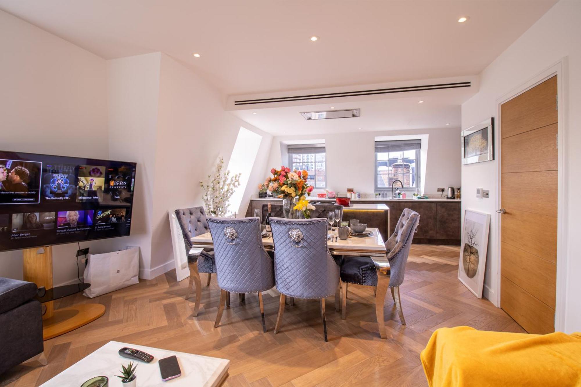 Apartamento Elegant 3-bedroom Penthouse In Marble Arch 70 Londres