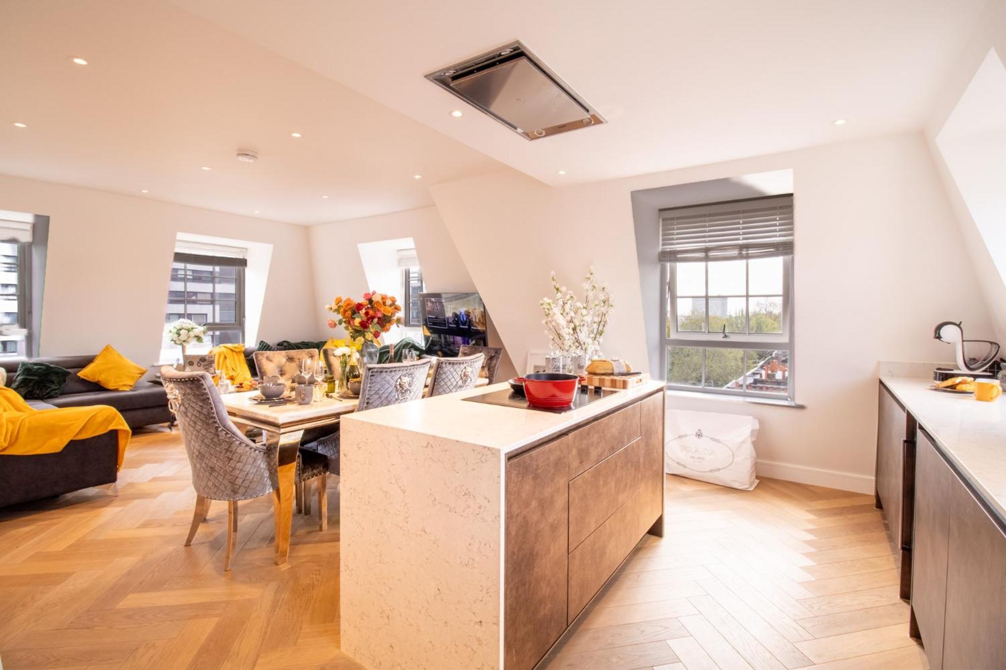 Elegant 3-bedroom Penthouse In Marble Arch 70 Londres