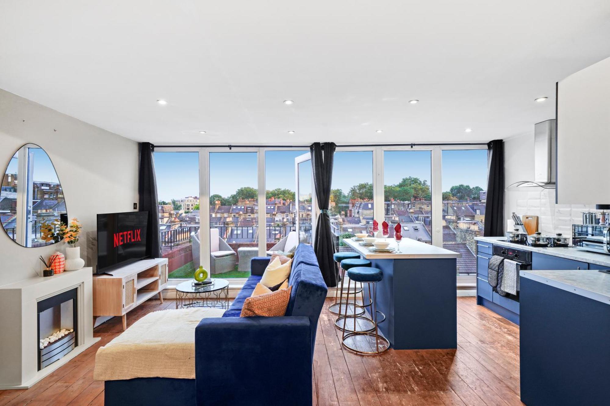 Apartamento Beautiful Flat In Fulham - Great Views!- Sleeps 6 *