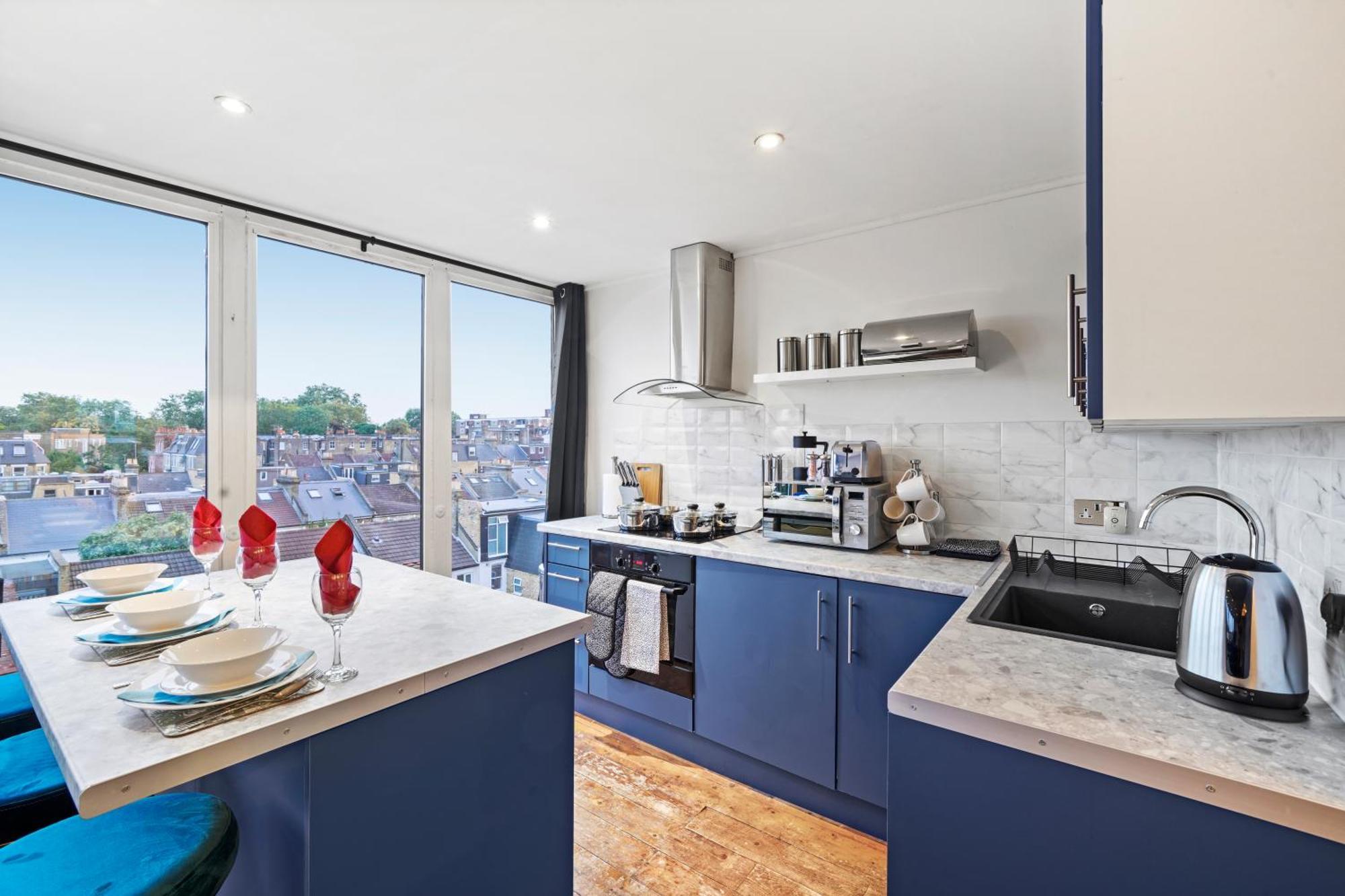 Beautiful Flat In Fulham - Great Views!- Sleeps 6 Apartamento *