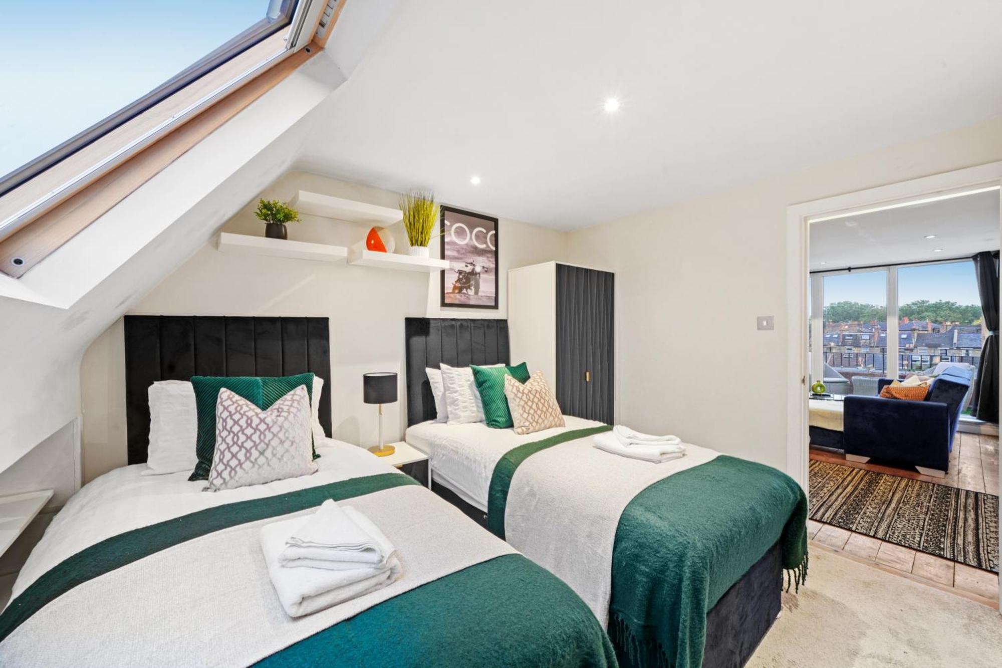 Beautiful Flat In Fulham - Great Views!- Sleeps 6 Londres
