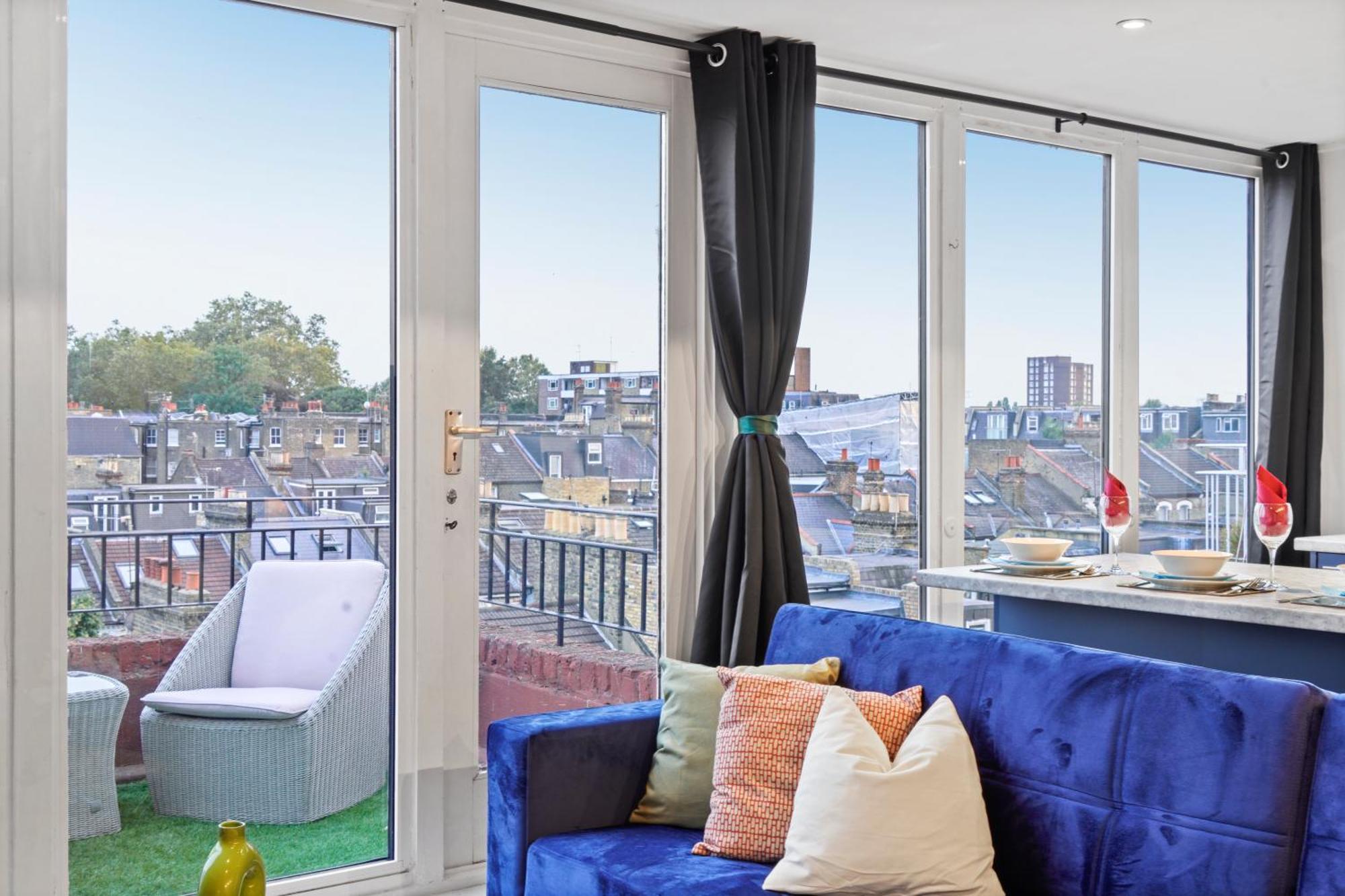 Beautiful Flat In Fulham - Great Views!- Sleeps 6 * Londres