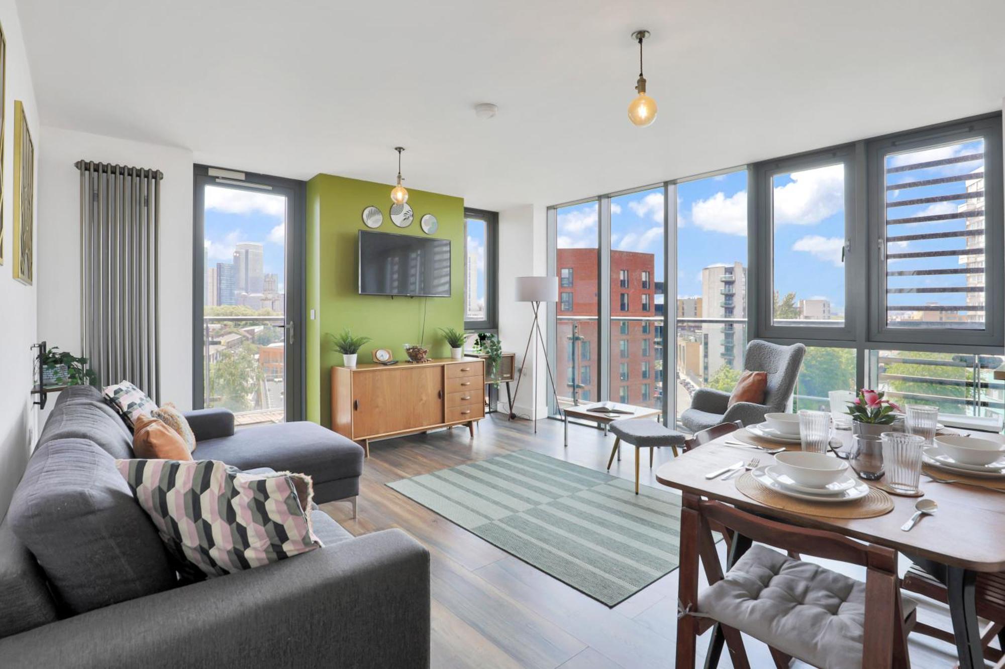 Appartement Canal View 2bd Balcony Retreat Londres