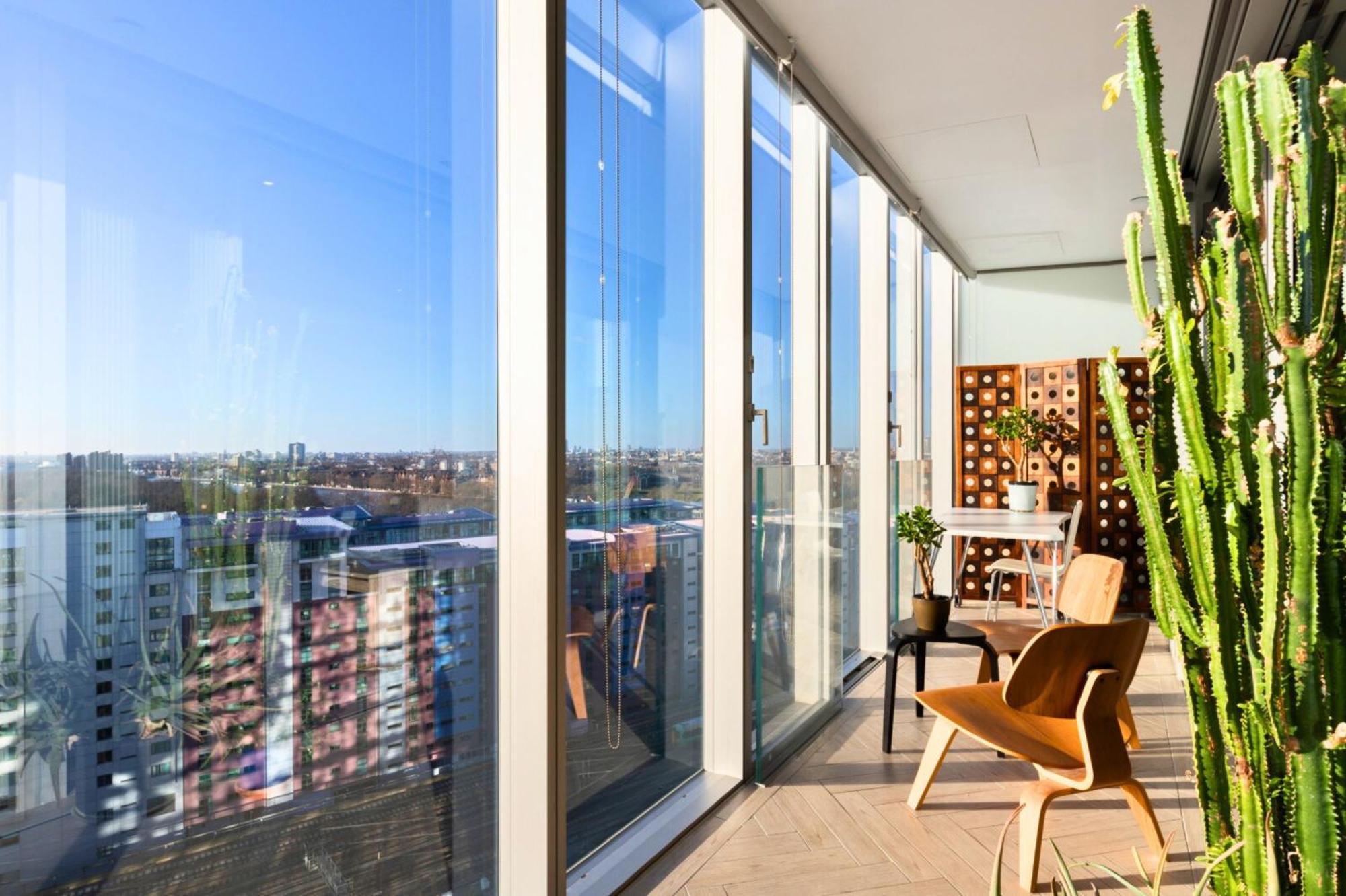 Battersea Power Station - Winter Garden Balcony & 1gb Wifi - Luxurylondonstays Apartamento Londres