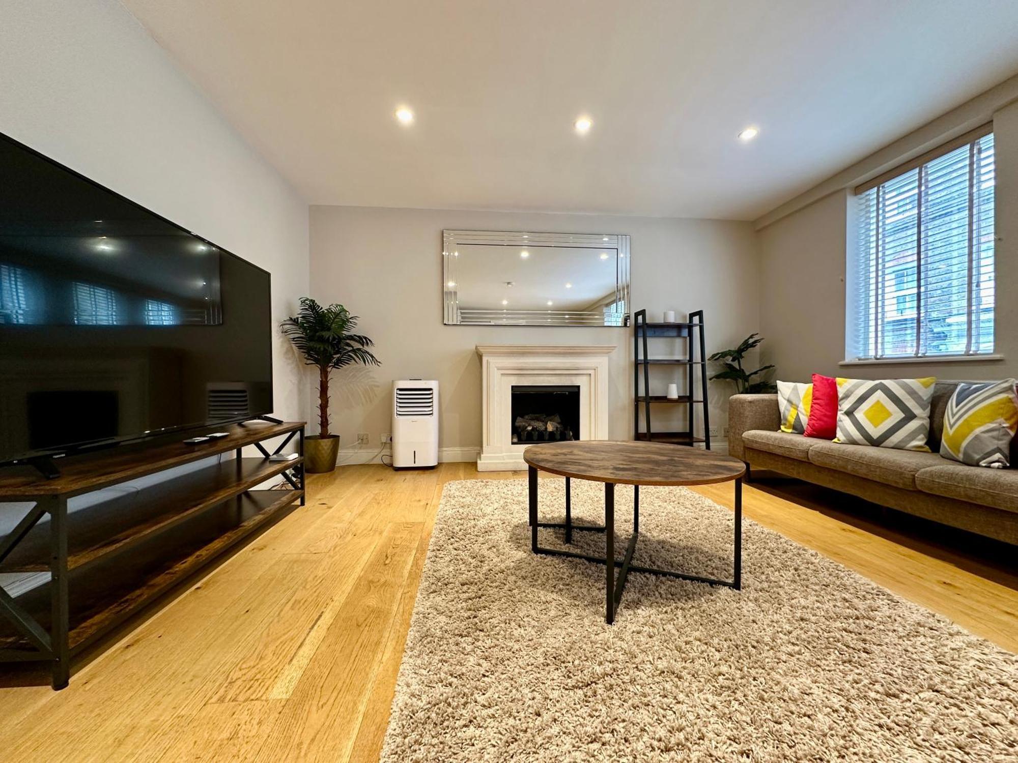 Apartamento Kensington 2Bed Stucco Bright Large High Ceilings - Luxurylondonstays