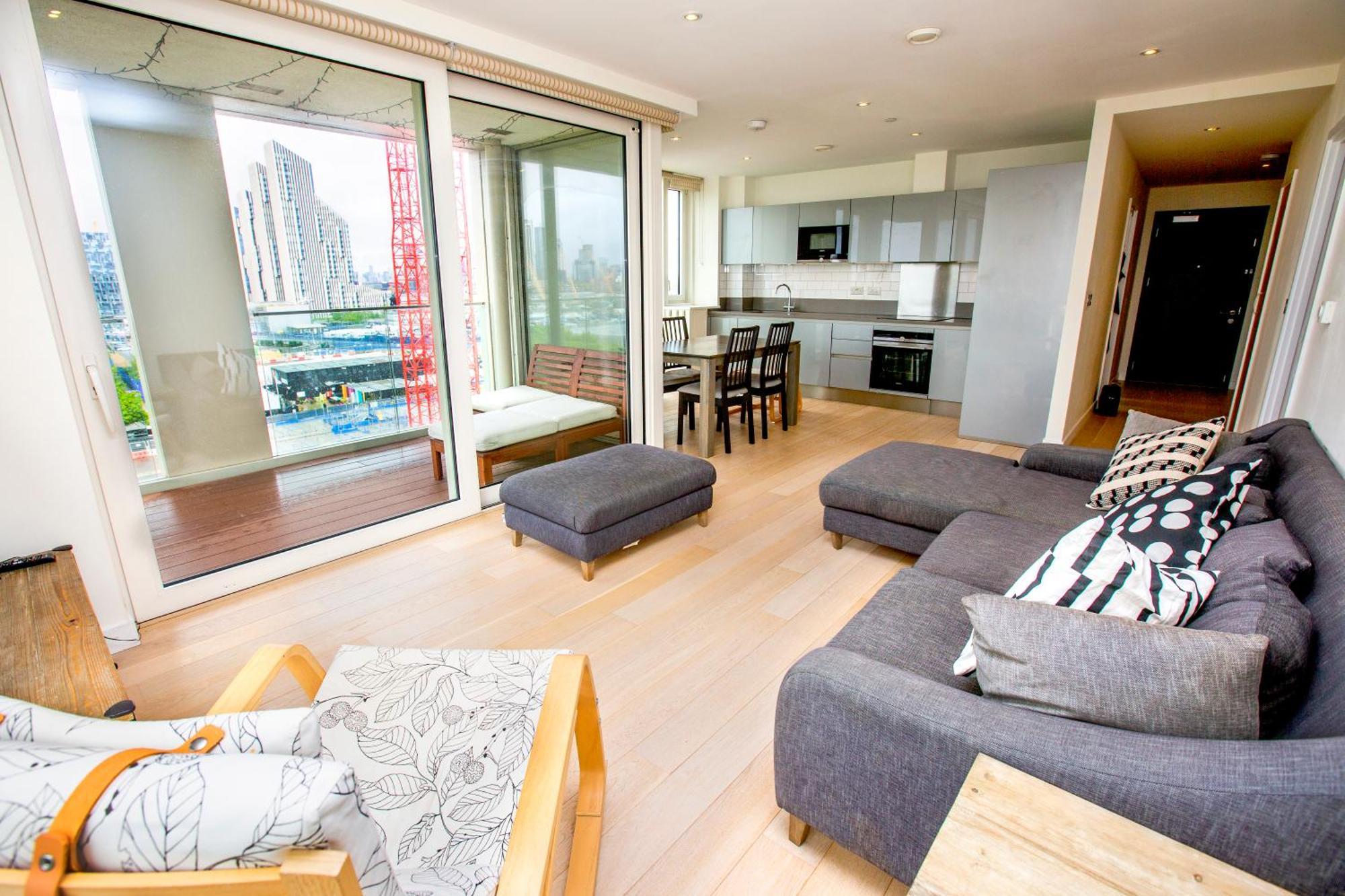 Luxury 2 Bed Near The O2 Appartement