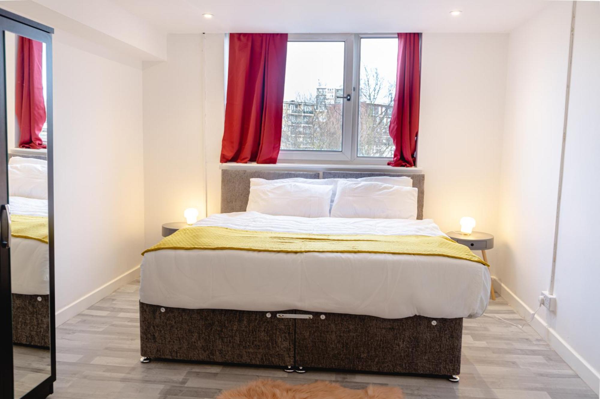 2 Bedrooms-4 Guests-babycot-wifi-freeparking Appartement Londres