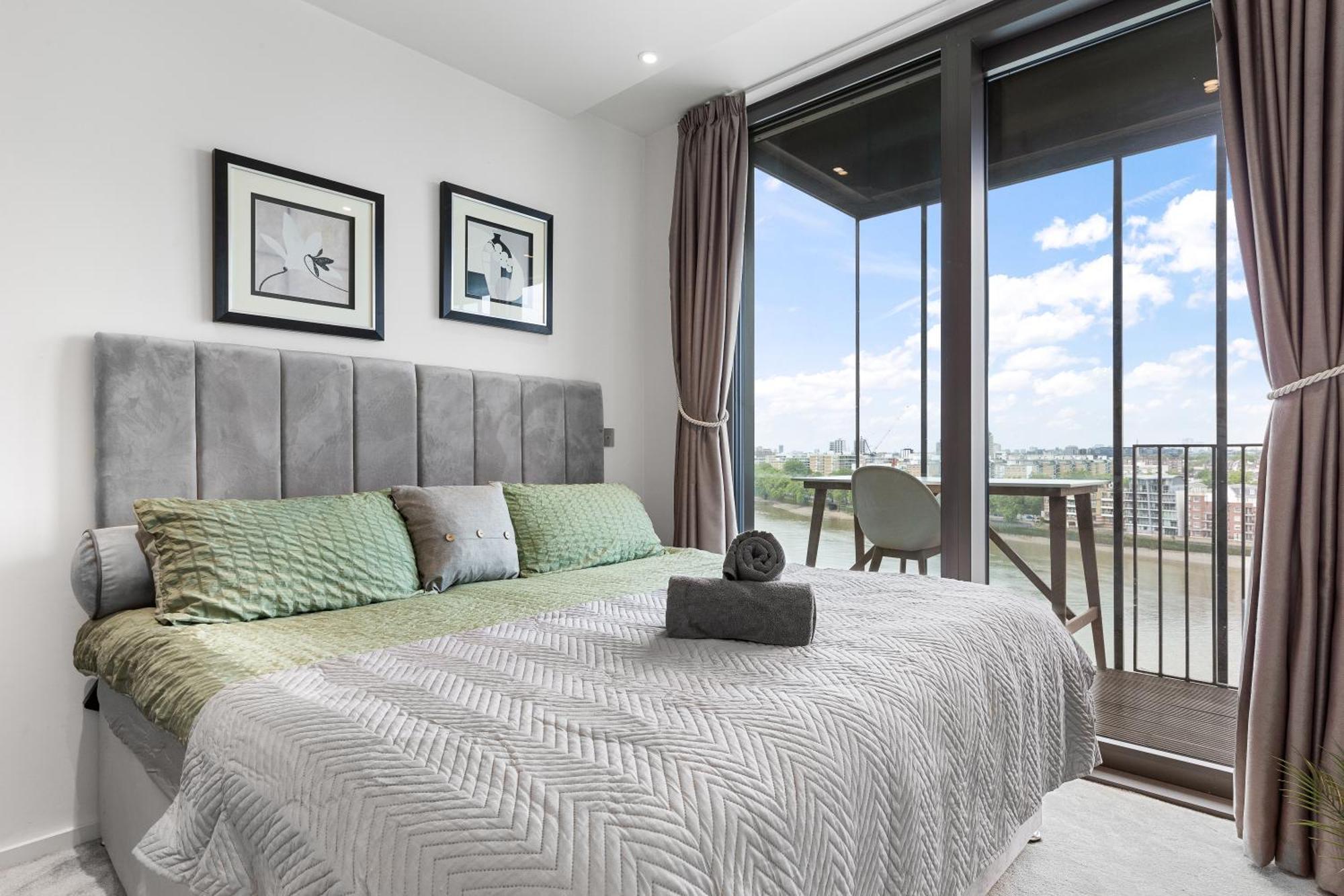 Spectacular Riverview Two Bedroom Luxury Designer Apartment-ac-parking-wifi-2 Bathrooms Appartement *