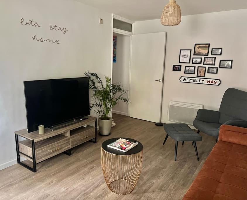 Apartamento Gorgeous Flat 10 Min Walk To Stadium Free Parking *
