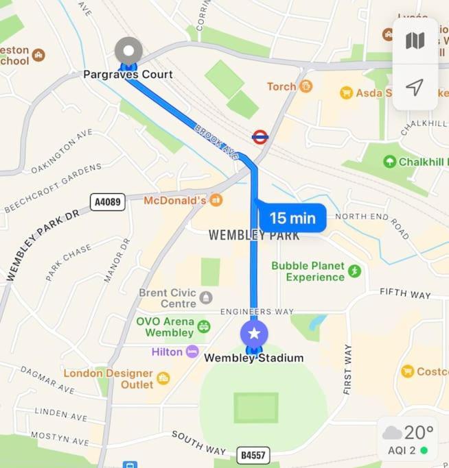 Gorgeous Flat 10 Min Walk To Stadium Free Parking Apartamento