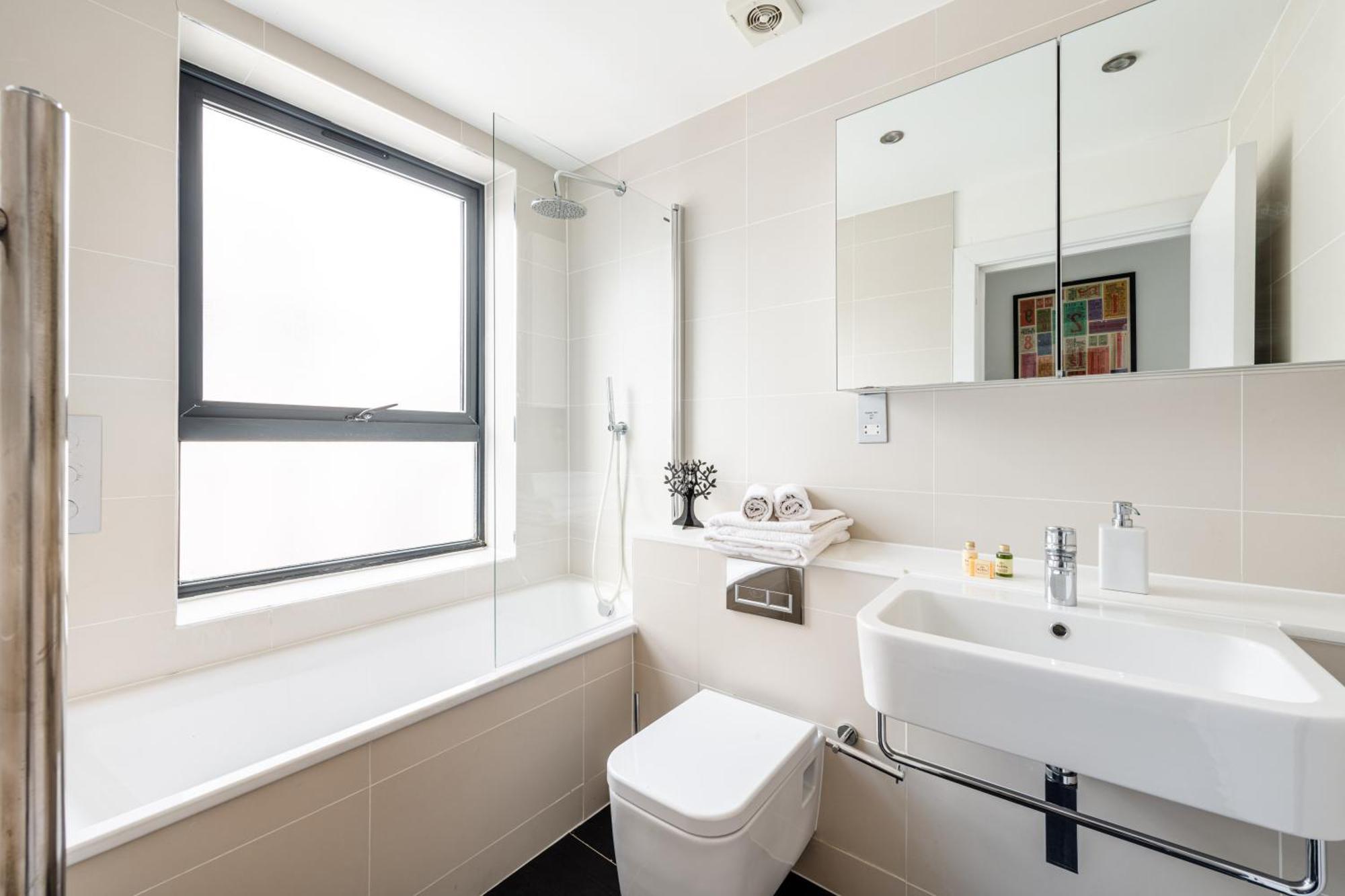 Chic 1 Bed Kings Cross Farringdon 4 Guests Apartamento Londres
