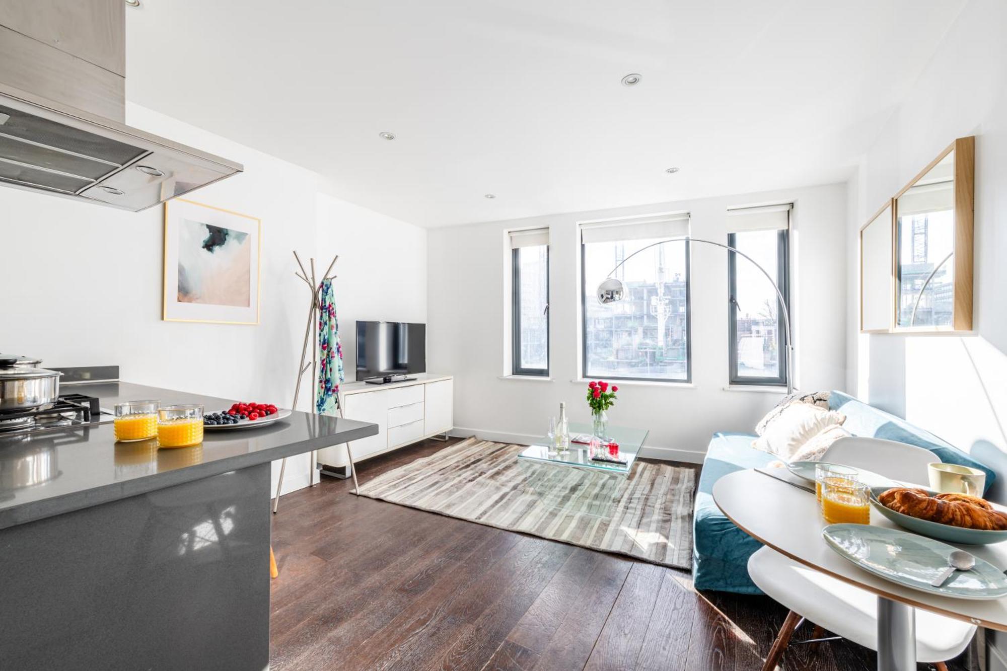 Chic 1 Bed Kings Cross Farringdon 4 Guests Apartamento *