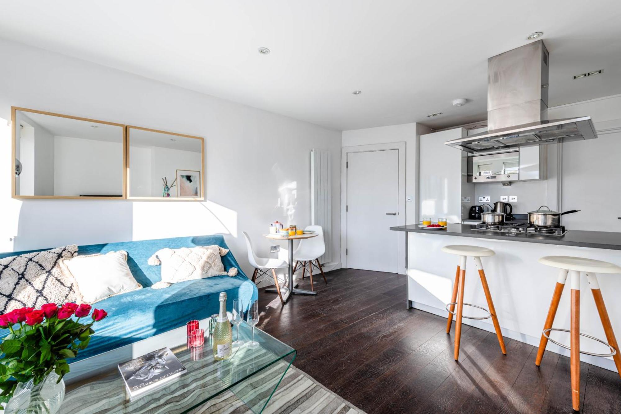 Apartamento Chic 1 Bed Kings Cross Farringdon 4 Guests *