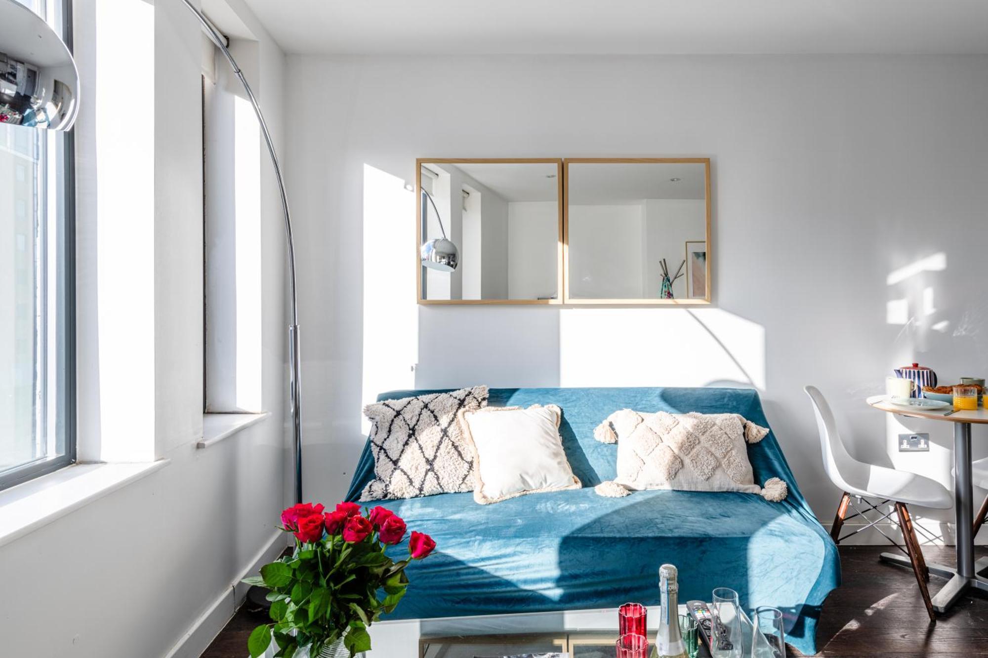 Chic 1 Bed Kings Cross Farringdon 4 Guests * Londres