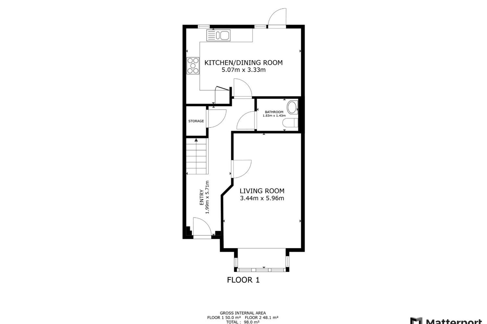 Hébergement de vacances Semi-detached House With Modern Bespoke Interior *
